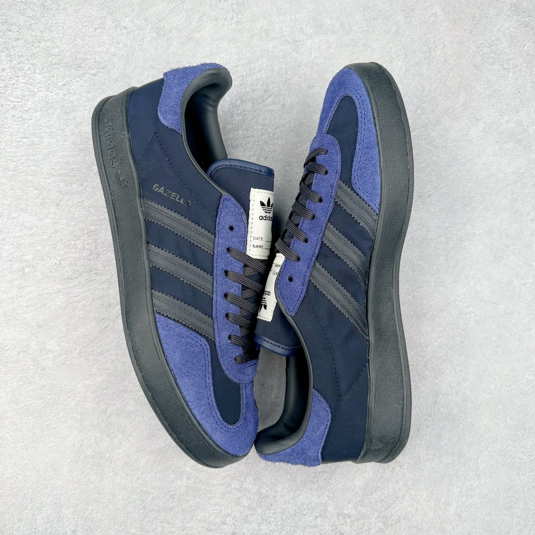 图片[3]-AD Gazelle Indoor Trainers 羚羊内训系列低帮复古百搭休闲运动德训风板鞋 IH9986 90年代经典的复刻版！自60年代以足球训练鞋面世以来,Gazelle就以其经典设计席卷全球。1991年版本的复刻,再造经典Gazelle。采用皮革打造,搭配浊色细节,让这款经典更加简约。尺码：36 36⅔ 37⅓ 38 38⅔ 39⅓ 40 40⅔ 41⅓ 42 42⅔ 43⅓ 44 45-选品中心
