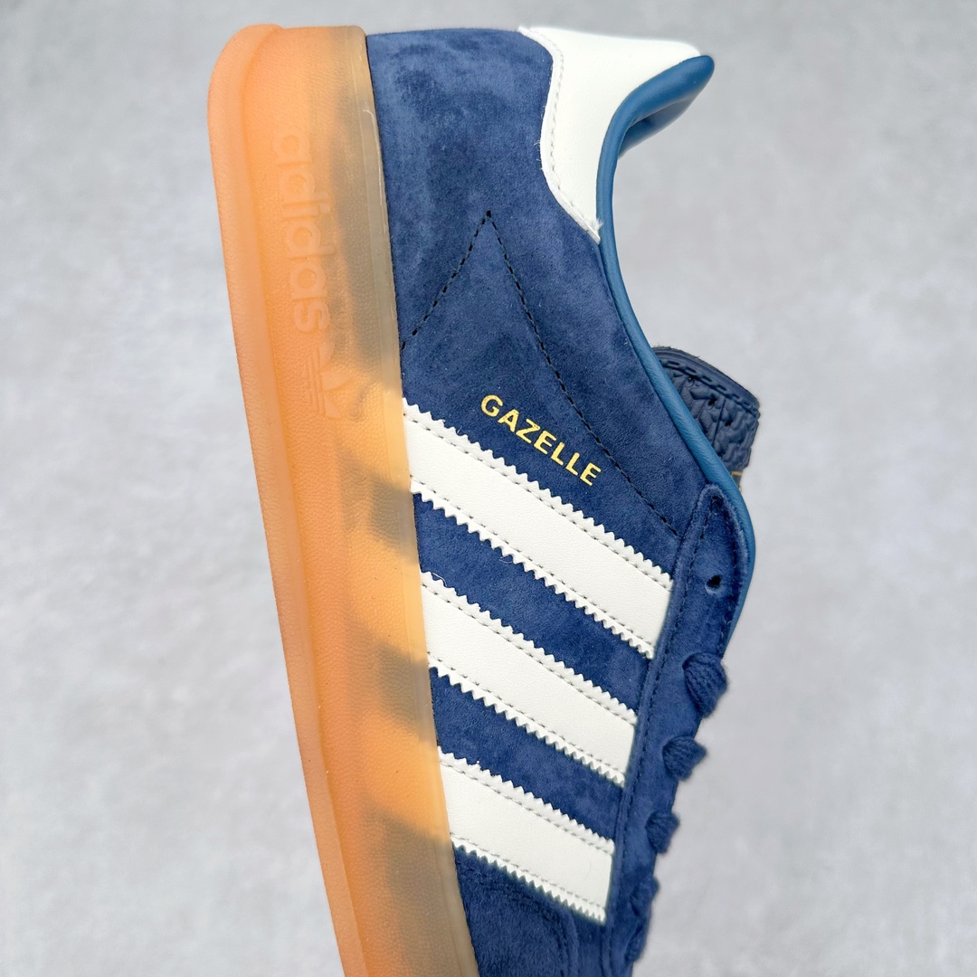 图片[6]-AD Gazelle Indoor Trainers 羚羊内训系列低帮复古百搭休闲运动德训风板鞋 IH7501 90年代经典的复刻版！自60年代以足球训练鞋面世以来,Gazelle就以其经典设计席卷全球。1991年版本的复刻,再造经典Gazelle。采用皮革打造,搭配浊色细节,让这款经典更加简约。尺码：36 36⅔ 37⅓ 38 38⅔ 39⅓ 40 40⅔ 41⅓ 42 42⅔ 43⅓ 44 45-选品中心