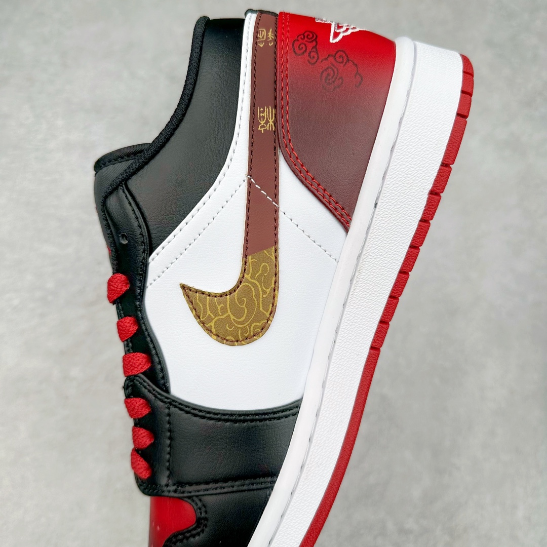 图片[7]-Air Jordan AJ1 Low 低帮系列定制配色 553558-161 原厂内置气垫魔块 A模大底 头层小牛皮 鞋舌AJ原厂专用牛津布+AJ专用反口珍珠布+原厂无杂质高弹内里海棉+特殊封边弹力鞋带 尺码：36 36.5 37.5 38 38.5 39 40 40.5 41 42 42.5 43 44 44.5 45 46-选品中心