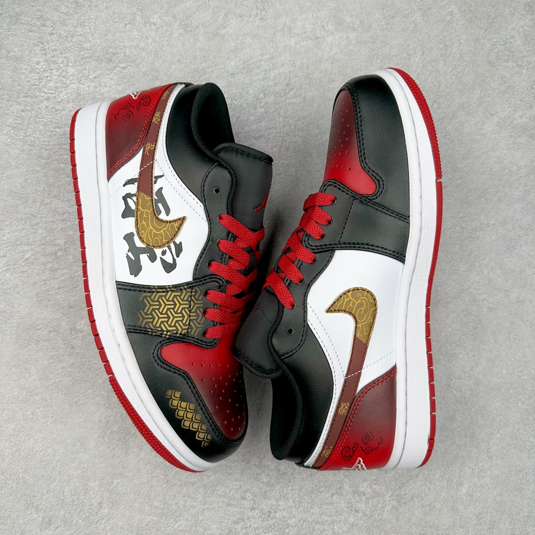 图片[3]-Air Jordan AJ1 Low 低帮系列定制配色 553558-161 原厂内置气垫魔块 A模大底 头层小牛皮 鞋舌AJ原厂专用牛津布+AJ专用反口珍珠布+原厂无杂质高弹内里海棉+特殊封边弹力鞋带 尺码：36 36.5 37.5 38 38.5 39 40 40.5 41 42 42.5 43 44 44.5 45 46-选品中心