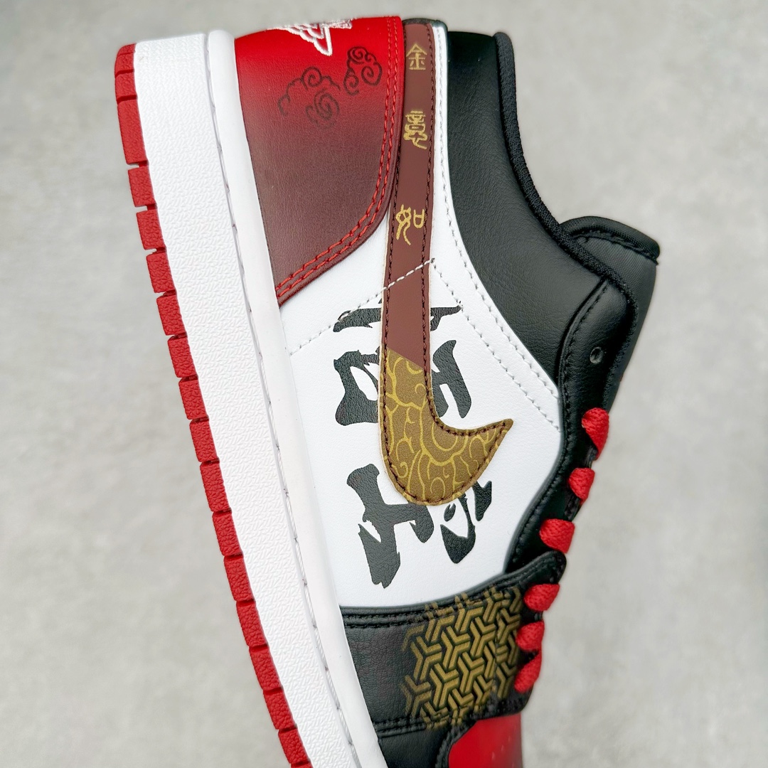 图片[6]-Air Jordan AJ1 Low 低帮系列定制配色 553558-161 原厂内置气垫魔块 A模大底 头层小牛皮 鞋舌AJ原厂专用牛津布+AJ专用反口珍珠布+原厂无杂质高弹内里海棉+特殊封边弹力鞋带 尺码：36 36.5 37.5 38 38.5 39 40 40.5 41 42 42.5 43 44 44.5 45 46-选品中心