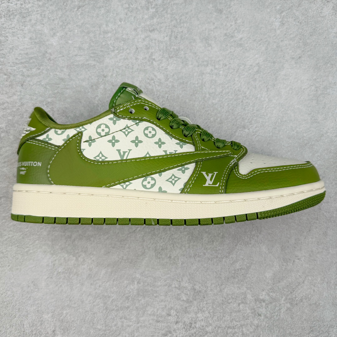 TS x Air Jordan AJ1 Low 倒钩低帮联名定制配色 LX1988-105 原厂内置气垫魔块 A模大底 头层小牛皮 鞋舌AJ原厂专用牛津布+AJ专用反口珍珠布+原厂无杂质高弹内里海棉+特殊封边弹力鞋带 尺码:36 36.5 37.5 38 38.5 39 40 40.5 41 42 42.5 43 44 44.5 45 46 47.5-选品中心