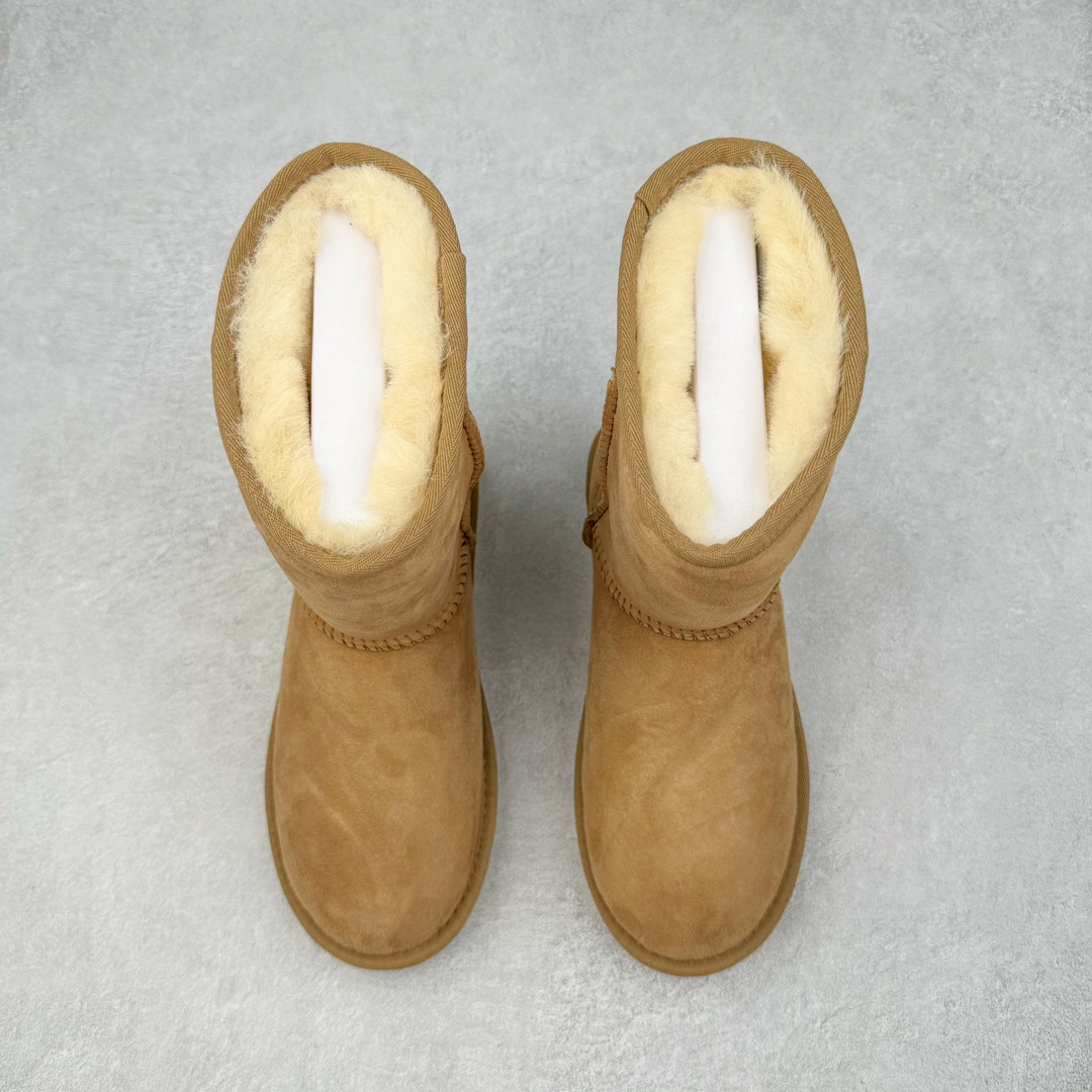 图片[2]-＃CS UGG 6223 经典中筒秋冬羊皮毛一体雪地靴 全鞋采用ZP同厂 隆丰A级澳洲进口羊皮毛一体 品牌代工厂生产线 完全遵循ZP工艺流程 代工厂原厂版师 秉承无原鞋不开发选择 注重每一处细节 市面最正版型 TREADLITE\\\”轻翼\\\”科技外底 轻便/耐用/柔韧/桩型【售后郑重承诺】一个月内若出现重大脱胶/断底等质量问题 直接为您换新！尺码：35 36 37 38 39 40-选品中心