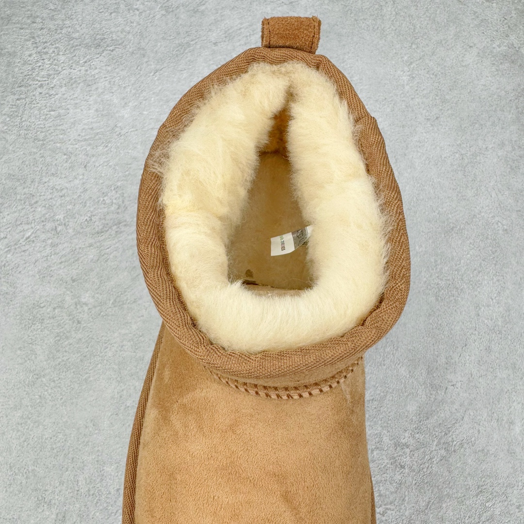 图片[5]-＃CS UGG 5092 周冬雨Mini厚底秋冬羊皮毛一体雪地靴 全鞋采用ZP同厂 隆丰A级澳洲进口羊皮毛一体 品牌代工厂生产线 完全遵循ZP工艺流程 代工厂原厂版师 秉承无原鞋不开发选择 注重每一处细节 市面最正版型 TREADLITE\\\”轻翼\\\”科技外底 轻便/耐用/柔韧/桩型【售后郑重承诺】一个月内若出现重大脱胶/断底等质量问题 直接为您换新！尺码：35 36 37 38 39 40-选品中心