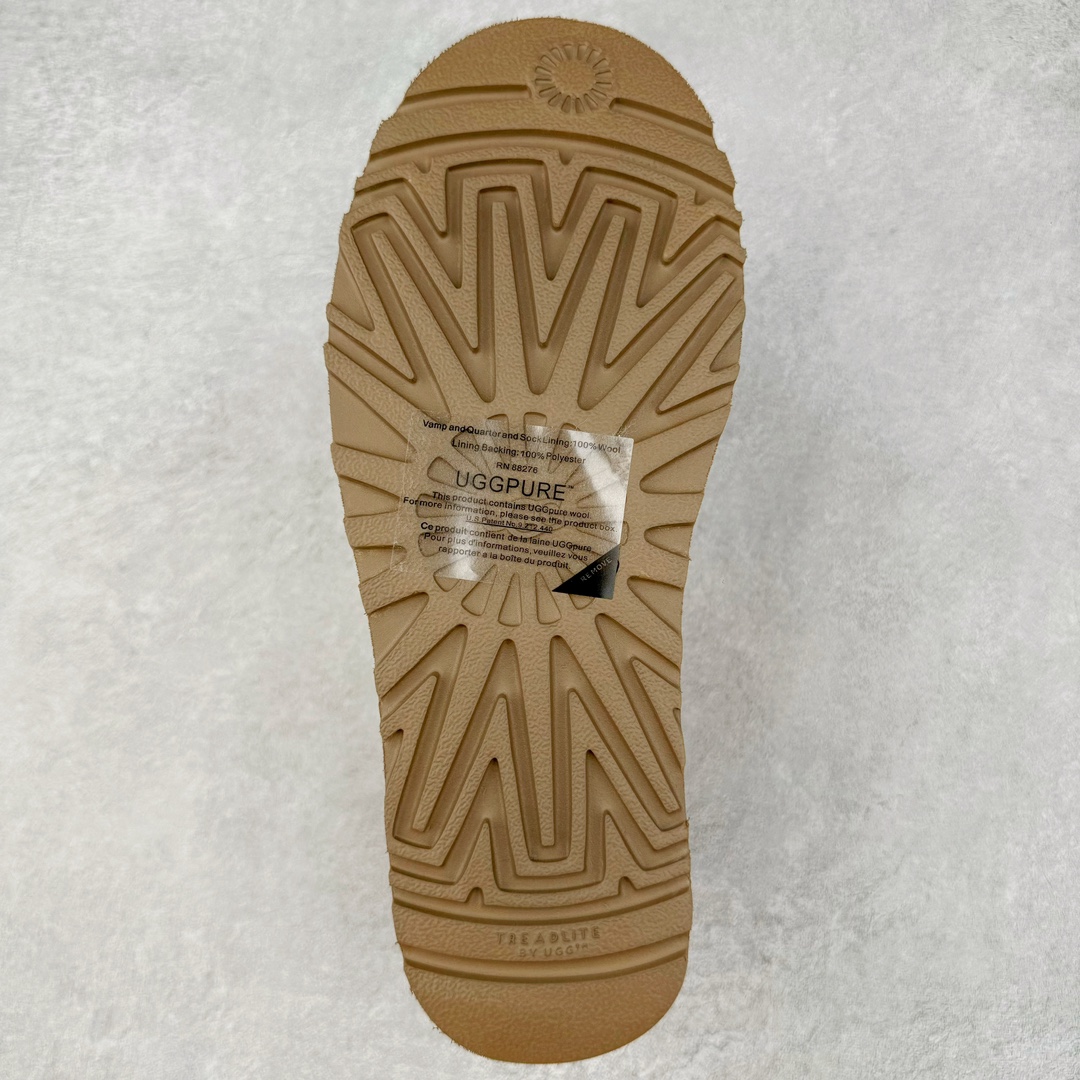 图片[9]-＃CS UGG 5092 周冬雨Mini厚底秋冬羊皮毛一体雪地靴 全鞋采用ZP同厂 隆丰A级澳洲进口羊皮毛一体 品牌代工厂生产线 完全遵循ZP工艺流程 代工厂原厂版师 秉承无原鞋不开发选择 注重每一处细节 市面最正版型 TREADLITE\\\”轻翼\\\”科技外底 轻便/耐用/柔韧/桩型【售后郑重承诺】一个月内若出现重大脱胶/断底等质量问题 直接为您换新！尺码：35 36 37 38 39 40-选品中心