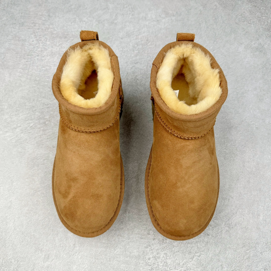 图片[2]-＃CS UGG 5854 周冬雨短筒厚底秋冬羊皮毛一体雪地靴 全鞋采用ZP同厂 隆丰A级澳洲进口羊皮毛一体 品牌代工厂生产线 完全遵循ZP工艺流程 代工厂原厂版师 秉承无原鞋不开发选择 注重每一处细节 市面最正版型 TREADLITE\\\”轻翼\\\”科技外底 轻便/耐用/柔韧/桩型【售后郑重承诺】一个月内若出现重大脱胶/断底等质量问题 直接为您换新！尺码：35 36 37 38 39 40-选品中心