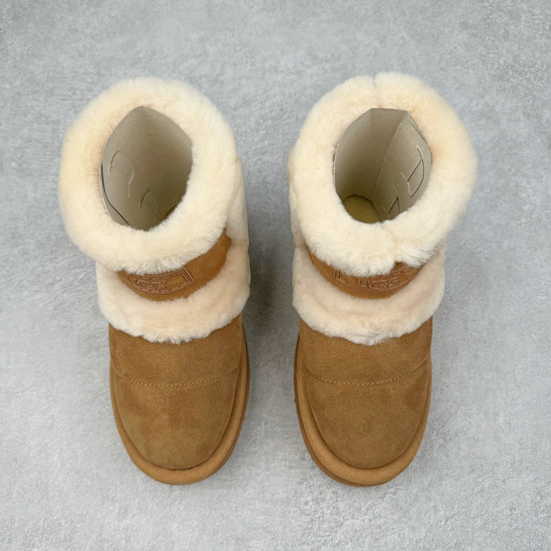 图片[2]-＃BK UGG 4046 经典秋冬羊皮毛一体雪地靴 全鞋采用ZP同厂 隆丰A级澳洲进口羊皮毛一体 品牌代工厂生产线 完全遵循ZP工艺流程 代工厂原厂版师 秉承无原鞋不开发选择 注重每一处细节 市面最正版型 TREADLITE\\\”轻翼\\\”科技外底 轻便/耐用/柔韧/桩型【售后郑重承诺】一个月内若出现重大脱胶/断底等质量问题 直接为您换新！尺码：35 36 37 38 39 40-选品中心