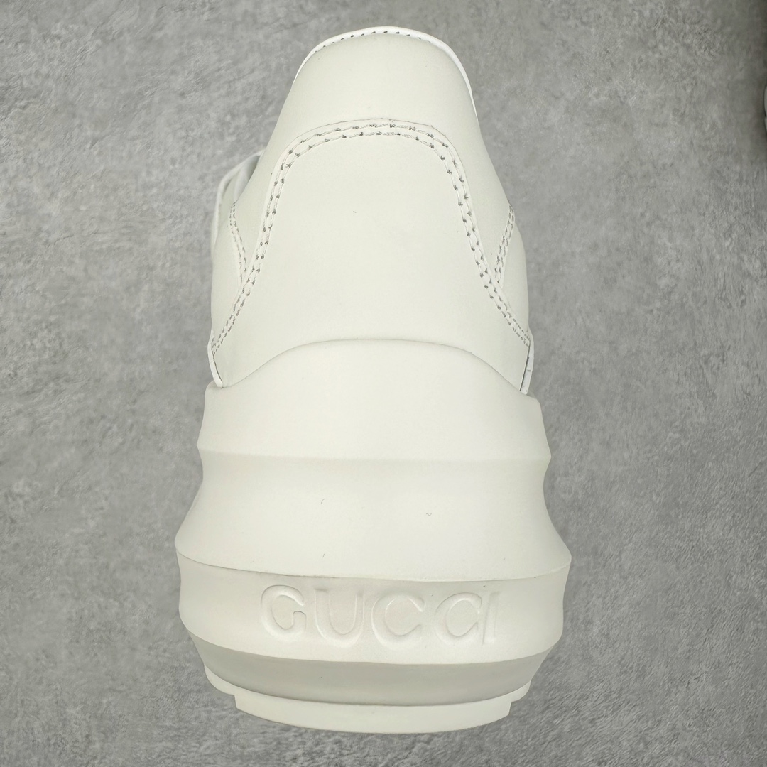 图片[8]-GUCCI古驰 Wave 牛皮革圆头魔术贴低帮生活休闲鞋女款 白色 尺码：35/40-选品中心