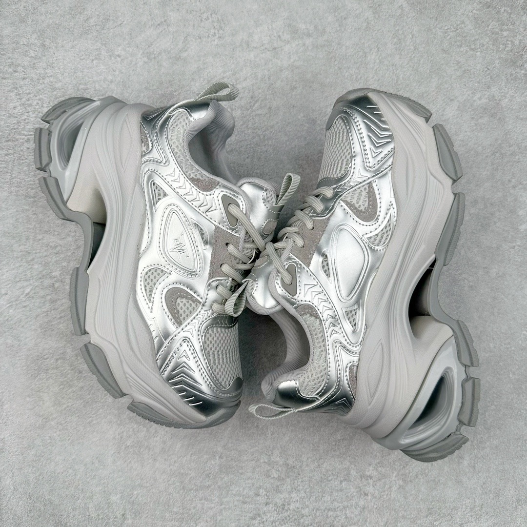 图片[3]-GG-CC赵露思同款 2024夏季透气镂空网面老爹鞋系列 广东大厂出品 纯原正确版本 时髦look轻松定格 不费力展现率性氛围 酷帅机能风不规则设计 7cm增高厚底 大长腿既视感轻松拿捏 尺码：35 36 37 38 39 40-选品中心