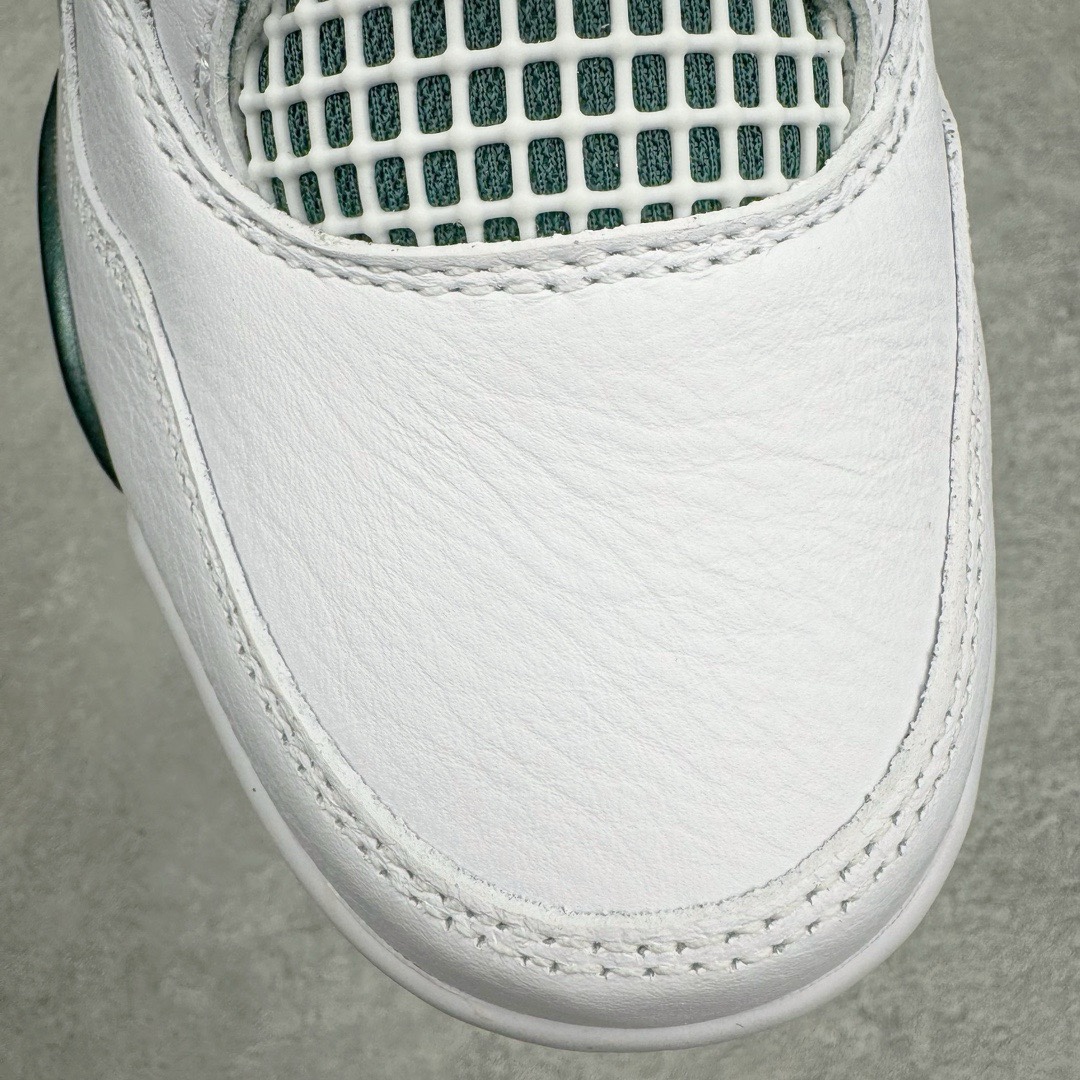 图片[16]-＃K版纯原 Air Jordan AJ4 Retro 氧化白绿 FQ8138-103 全新升级改良 原鞋原楦原纸板同源开发 完美呈现乔4的版型 内侧正确双色网格 还原细节 原厂皮料 正确气垫颜色 正确网格工艺 正确拉帮工艺 全鞋原装材料制作 原档案原模具打造 支持全方位与正品对比 尺码：40 40.5 41 42 42.5 43 44 44.5 45 46 47.5-选品中心
