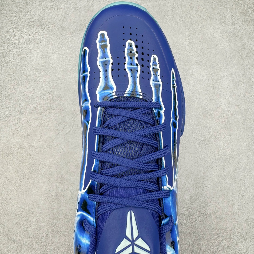 图片[4]-＃S2纯原 NK Zoom Kobe ZK5 科比5代 X-Ray 蓝色骨骼 HJ4303-400 Zoom Turbo气垫➕后掌EVA缓震 实战配置直接拉满 原楦纸板开发 鞋身流线型、后跟塑形 区分土肥圆 原档数据3D打印 鞋面细节匹配原版 全身鞋材卡料色独家定制 唯一正确喷漆SWOOSH NK专利Flyknit飞线科技，给予鞋身足够抗扭矩力 真实底模最大48.5 实战利器 专供海外市场 尺码：40 40.5 41 42 42.5 43 44 44.5 45 46 47.5 48.5 （脚宽、脚胖 建议买大半码）-选品中心