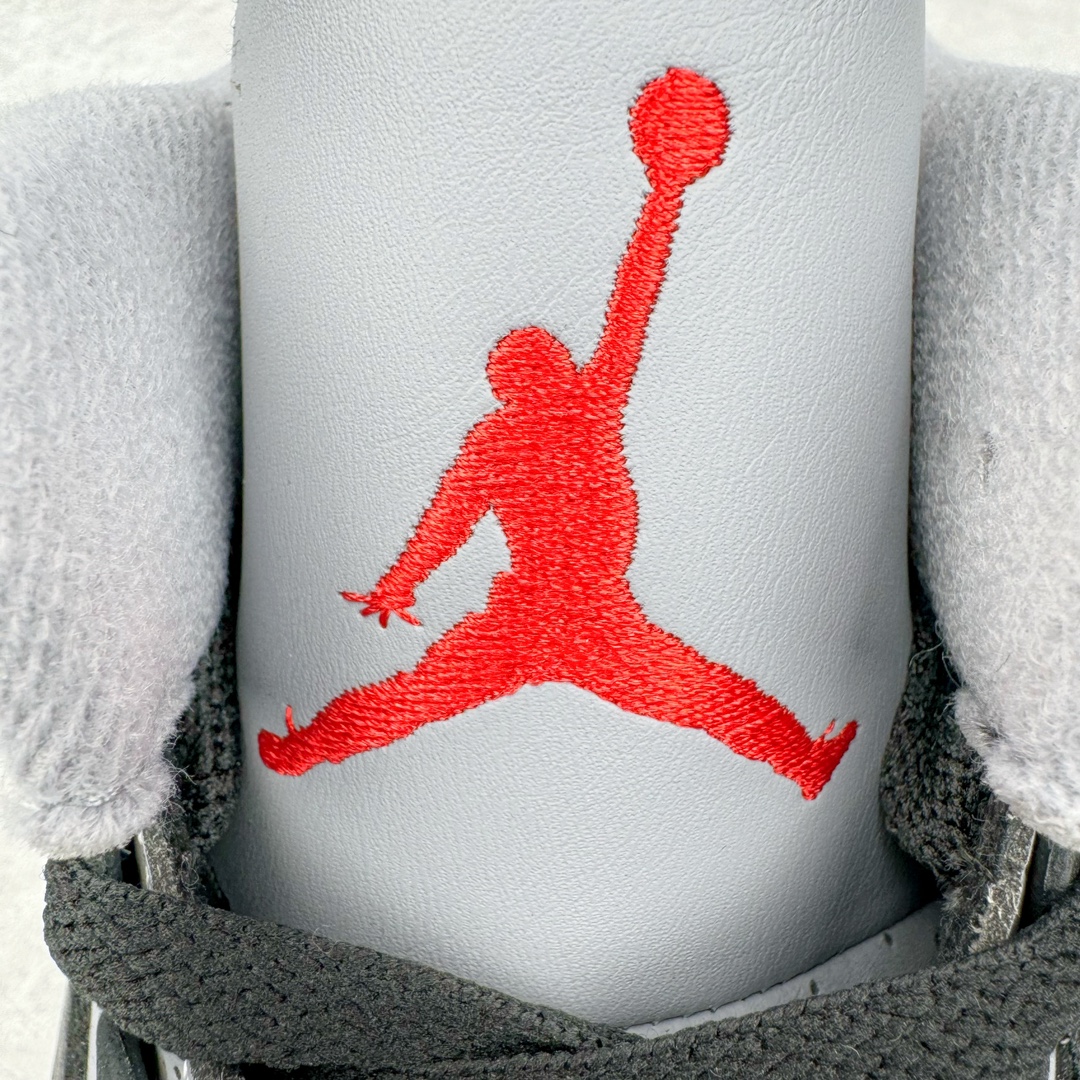 图片[13]-＃OG纯原 Air Jordan AJ3 Retro 复刻黑水泥 DN3707-010 原楦原纸板开发 确保原汁原味 原厂皮料质感色泽绝无偏差 完美中底拉帮 原厂中底钢印 原档案大底 如假白送 大底纹路 气垫通透度PU的回弹性均百分百还原 原厂电绣鞋舌飞人刺绣针数立体讲究精细欢迎对比正品原鞋 尺码：36 36.5 37.5 38 38.5 39 40 40.5 41 42 42.5 43 44 44.5 45 46 47.5-选品中心