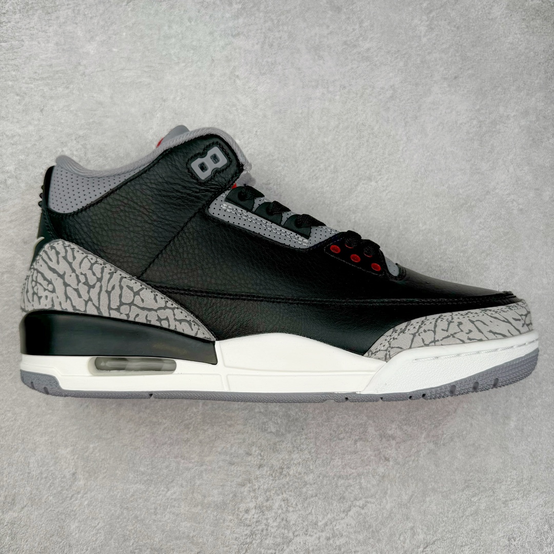 ＃OG纯原 Air Jordan AJ3 Retro 复刻黑水泥 DN3707-010 原楦原纸板开发 确保原汁原味 原厂皮料质感色泽绝无偏差 完美中底拉帮 原厂中底钢印 原档案大底 如假白送 大底纹路 气垫通透度PU的回弹性均百分百还原 原厂电绣鞋舌飞人刺绣针数立体讲究精细欢迎对比正品原鞋 尺码：36 36.5 37.5 38 38.5 39 40 40.5 41 42 42.5 43 44 44.5 45 46 47.5-选品中心
