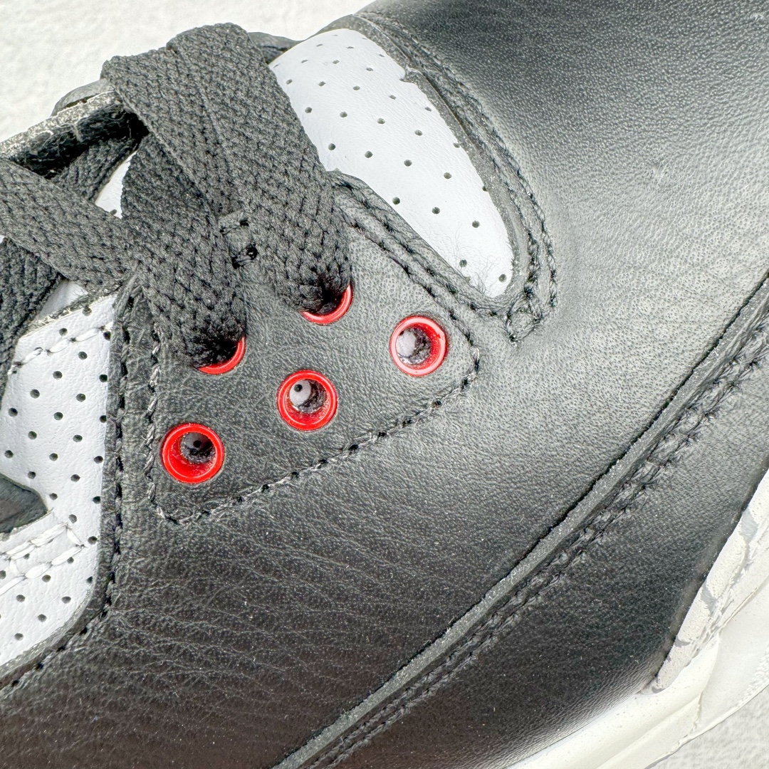 图片[17]-＃OG纯原 Air Jordan AJ3 Retro 复刻黑水泥 DN3707-010 原楦原纸板开发 确保原汁原味 原厂皮料质感色泽绝无偏差 完美中底拉帮 原厂中底钢印 原档案大底 如假白送 大底纹路 气垫通透度PU的回弹性均百分百还原 原厂电绣鞋舌飞人刺绣针数立体讲究精细欢迎对比正品原鞋 尺码：36 36.5 37.5 38 38.5 39 40 40.5 41 42 42.5 43 44 44.5 45 46 47.5-选品中心