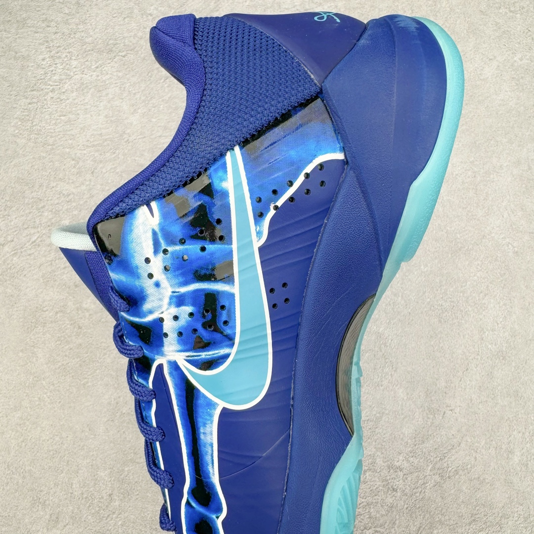 图片[7]-＃S2纯原 NK Zoom Kobe ZK5 科比5代 X-Ray 蓝色骨骼 HJ4303-400 Zoom Turbo气垫➕后掌EVA缓震 实战配置直接拉满 原楦纸板开发 鞋身流线型、后跟塑形 区分土肥圆 原档数据3D打印 鞋面细节匹配原版 全身鞋材卡料色独家定制 唯一正确喷漆SWOOSH NK专利Flyknit飞线科技，给予鞋身足够抗扭矩力 真实底模最大48.5 实战利器 专供海外市场 尺码：40 40.5 41 42 42.5 43 44 44.5 45 46 47.5 48.5 （脚宽、脚胖 建议买大半码）-选品中心