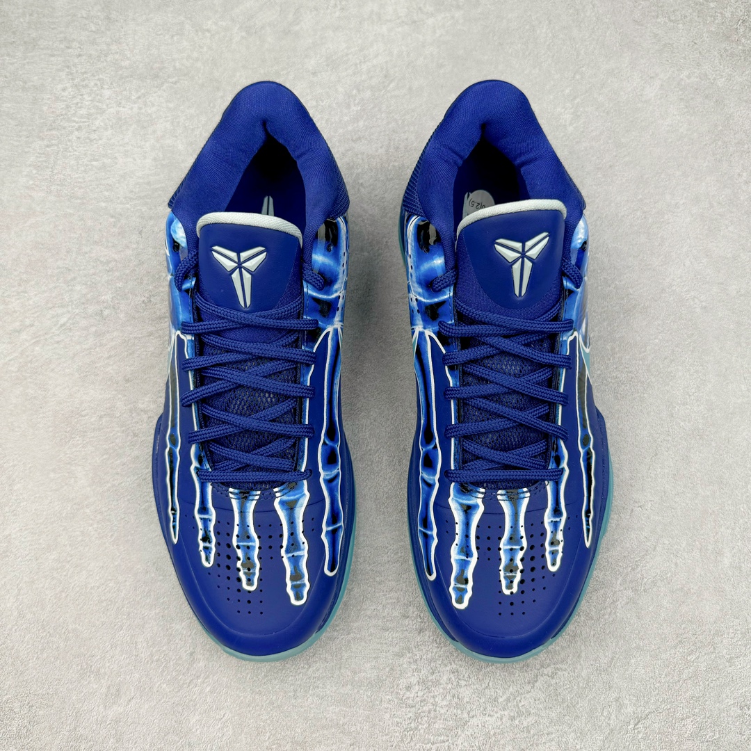 图片[2]-＃S2纯原 NK Zoom Kobe ZK5 科比5代 X-Ray 蓝色骨骼 HJ4303-400 Zoom Turbo气垫➕后掌EVA缓震 实战配置直接拉满 原楦纸板开发 鞋身流线型、后跟塑形 区分土肥圆 原档数据3D打印 鞋面细节匹配原版 全身鞋材卡料色独家定制 唯一正确喷漆SWOOSH NK专利Flyknit飞线科技，给予鞋身足够抗扭矩力 真实底模最大48.5 实战利器 专供海外市场 尺码：40 40.5 41 42 42.5 43 44 44.5 45 46 47.5 48.5 （脚宽、脚胖 建议买大半码）-选品中心