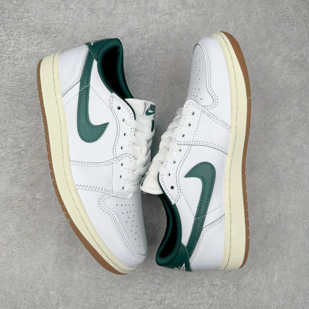 图片[3]-＃DT纯原 Air Jordan AJ1 Retro Low OG 低帮 白绿 CZ0775-133 外贸特供 原楦原纸板开发 极致一眼正品既视感 原厂皮料 原厂拉帮工艺 全部采用原厂电脑车 针距 边距完全同步原鞋 特供皮料一致原鞋 鞋面清洁度最高QC检验标准 控制溢胶 飞翼3D高频深度立体 鞋盒、防尘纸 均采购来自原厂 尺码：36 36.5 37.5 38 38.5 39 40 40.5 41 42 42.5 43 44 44.5 45 46 47.5-选品中心