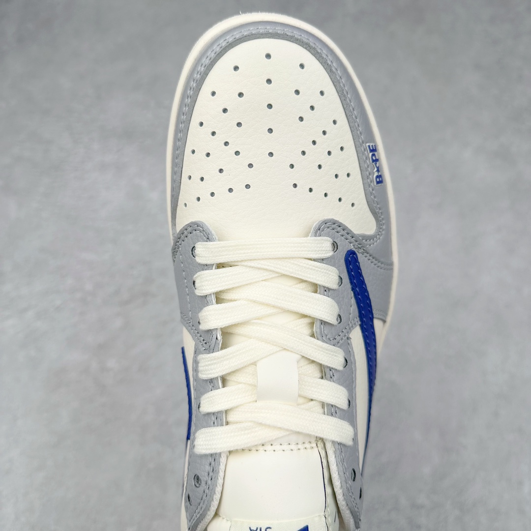 图片[4]-TS x Air Jordan AJ1 Low 倒钩低帮联名定制配色 LJ5188-021 原厂内置气垫魔块 A模大底 头层小牛皮 鞋舌AJ原厂专用牛津布+AJ专用反口珍珠布+原厂无杂质高弹内里海棉+特殊封边弹力鞋带 尺码：36 36.5 37.5 38 38.5 39 40 40.5 41 42 42.5 43 44 44.5 45 46 47.5-选品中心