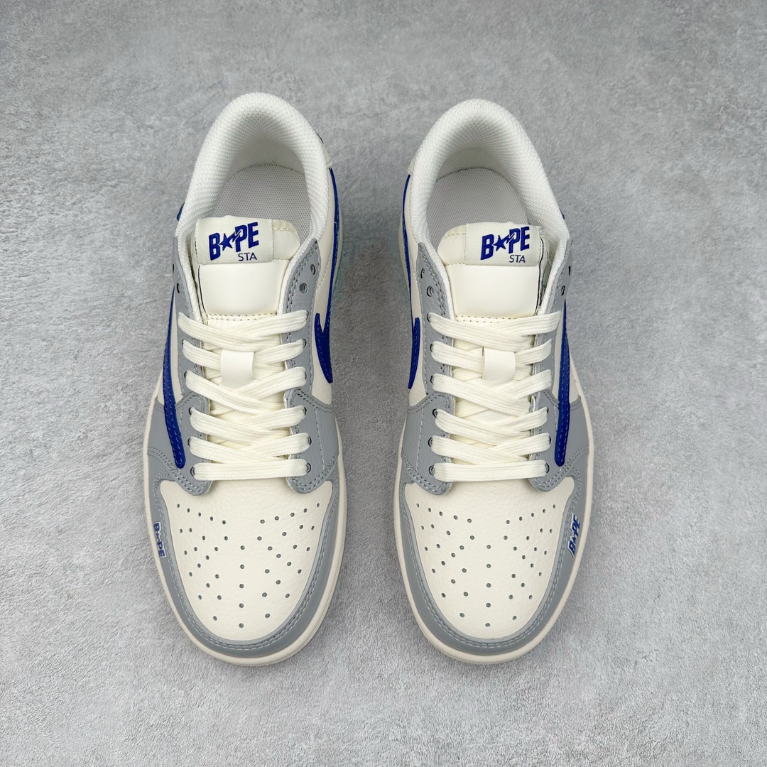 图片[2]-TS x Air Jordan AJ1 Low 倒钩低帮联名定制配色 LJ5188-021 原厂内置气垫魔块 A模大底 头层小牛皮 鞋舌AJ原厂专用牛津布+AJ专用反口珍珠布+原厂无杂质高弹内里海棉+特殊封边弹力鞋带 尺码：36 36.5 37.5 38 38.5 39 40 40.5 41 42 42.5 43 44 44.5 45 46 47.5-选品中心