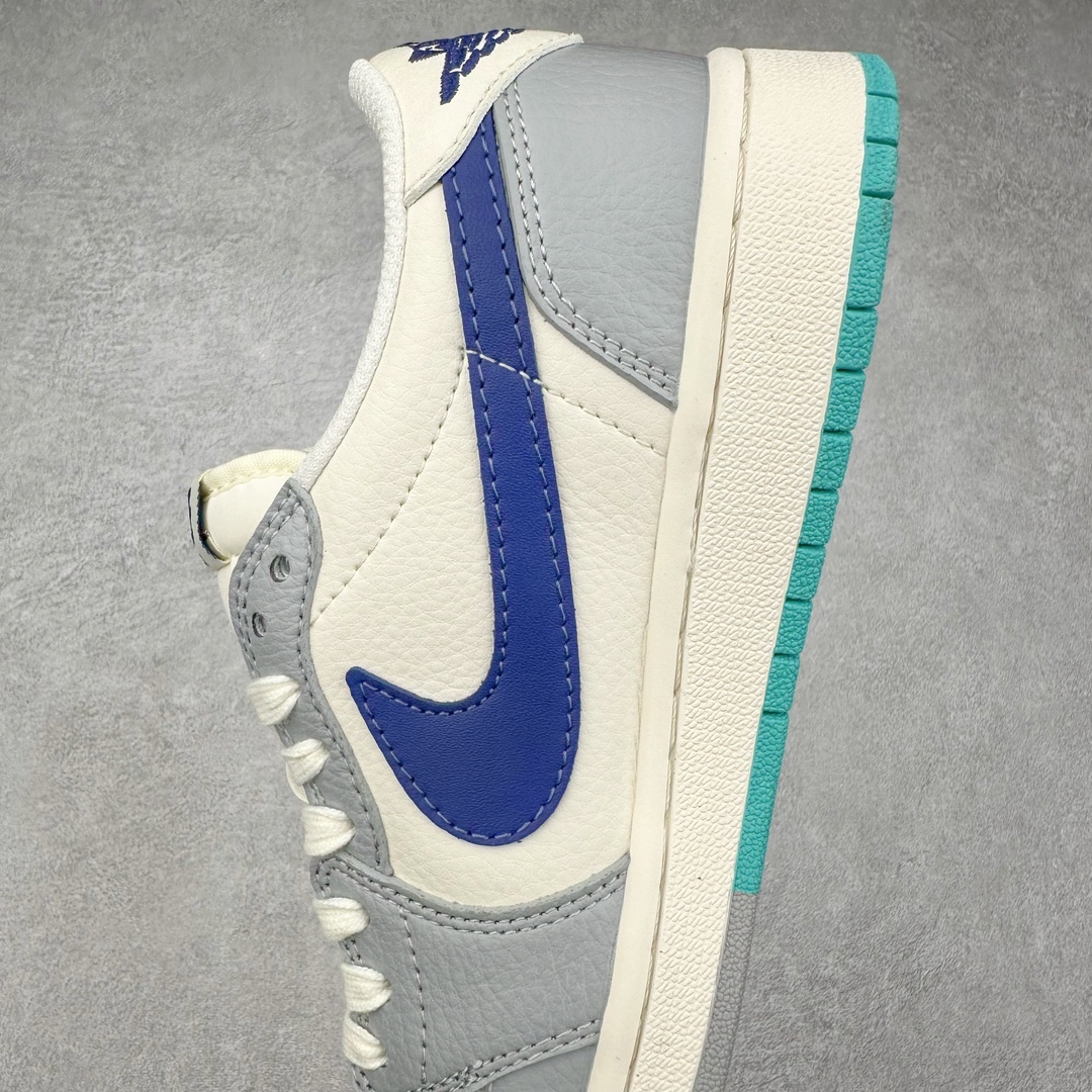 图片[7]-TS x Air Jordan AJ1 Low 倒钩低帮联名定制配色 LJ5188-021 原厂内置气垫魔块 A模大底 头层小牛皮 鞋舌AJ原厂专用牛津布+AJ专用反口珍珠布+原厂无杂质高弹内里海棉+特殊封边弹力鞋带 尺码：36 36.5 37.5 38 38.5 39 40 40.5 41 42 42.5 43 44 44.5 45 46 47.5-选品中心