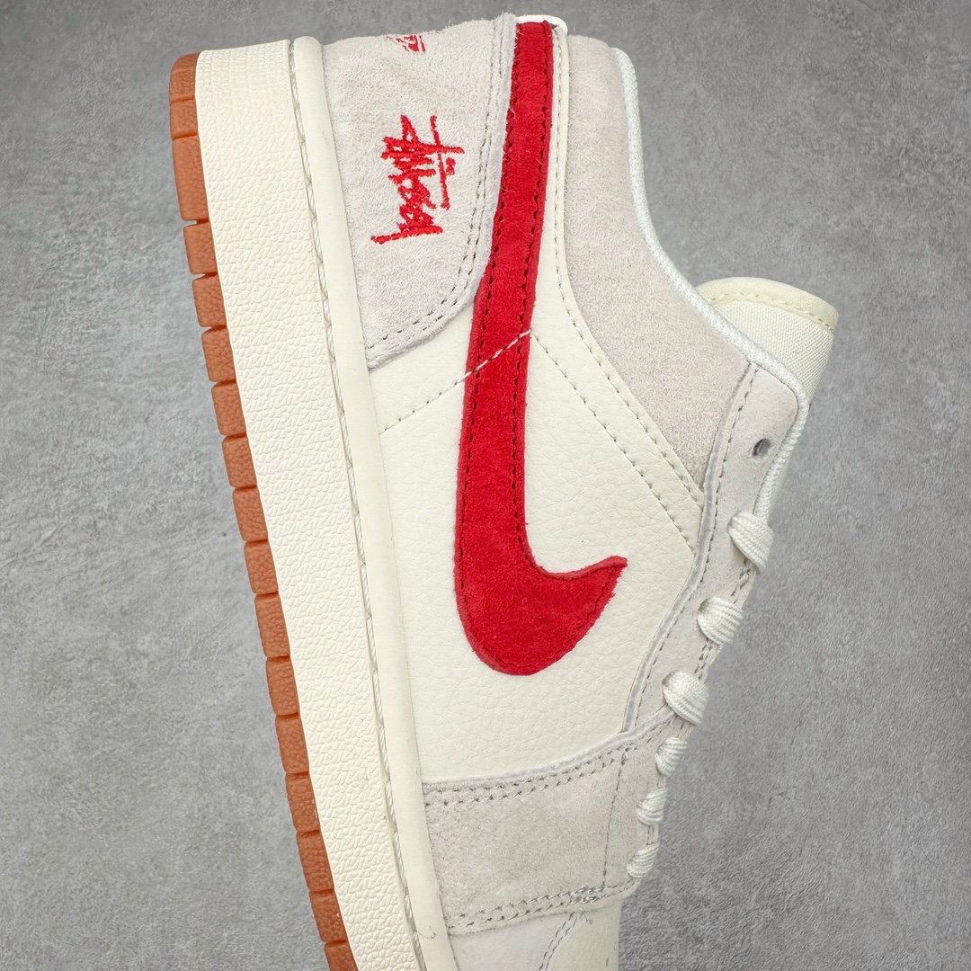 图片[6]-Air Jordan AJ1 Low 低帮系列定制配色 SJ9950-023 原厂内置气垫魔块 A模大底 头层小牛皮 鞋舌AJ原厂专用牛津布+AJ专用反口珍珠布+原厂无杂质高弹内里海棉+特殊封边弹力鞋带 尺码：36 36.5 37.5 38 38.5 39 40 40.5 41 42 42.5 43 44 44.5 45 46-选品中心