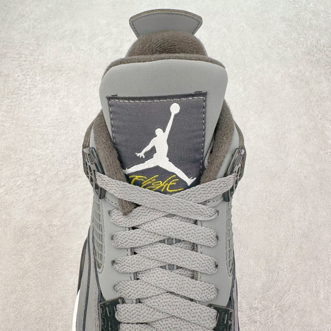 福利特价
＃纯原 Air Jordan AJ4 Retro Cool Grey 老鼠灰 酷灰 货号：-0
