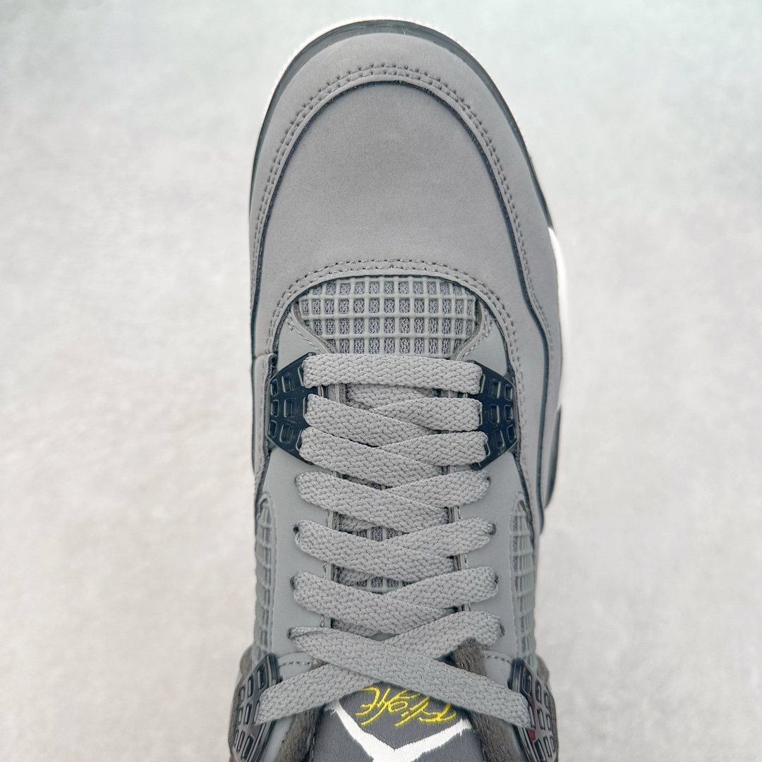 福利特价
＃纯原 Air Jordan AJ4 Retro Cool Grey 老鼠灰 酷灰 货号：-0