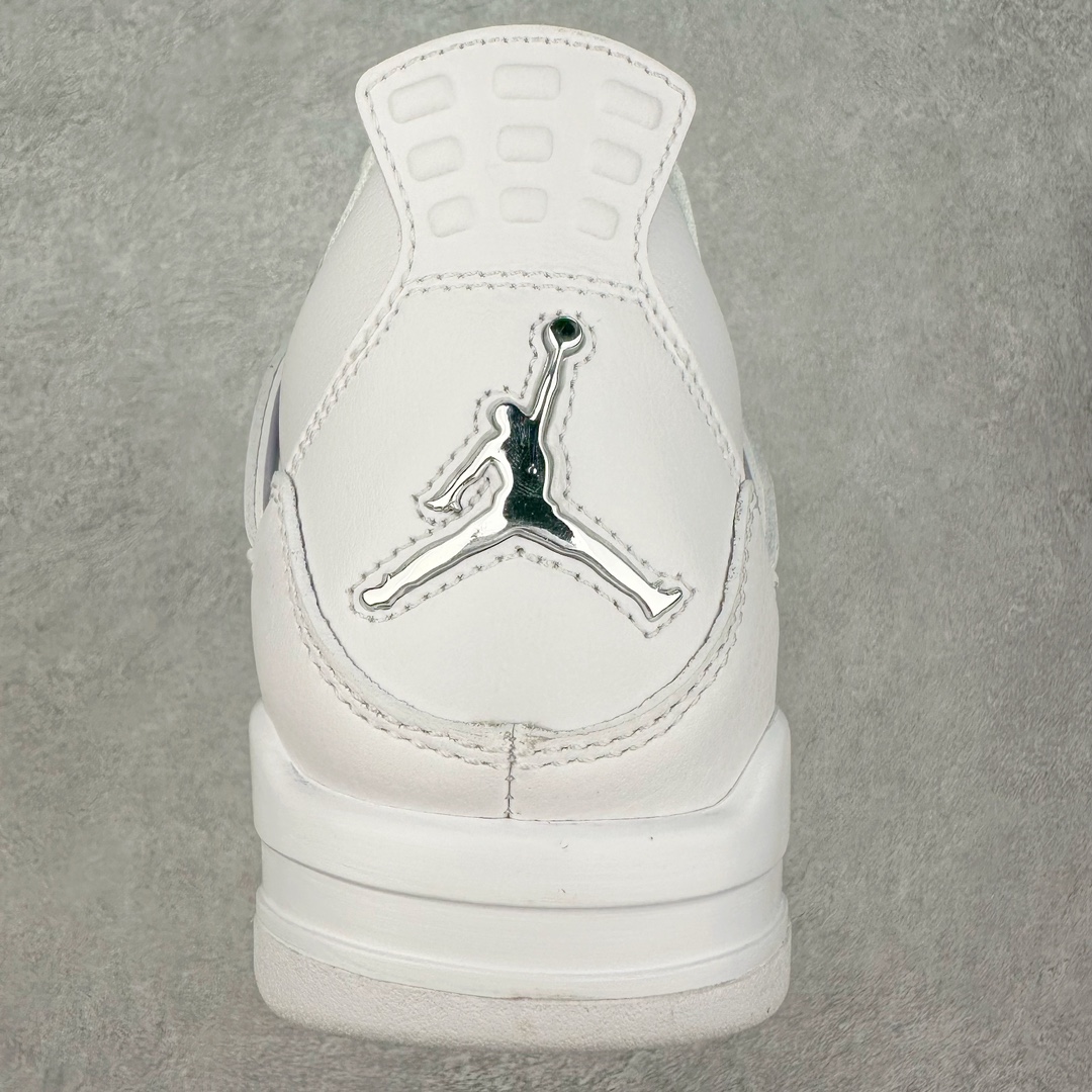 图片[8]-＃K版纯原 Air Jordan AJ4 Retro 纯白/白猫 308497-100 全新升级改良 原鞋原楦原纸板同源开发 完美呈现乔4的版型 内侧正确双色网格 还原细节 原厂皮料 正确气垫颜色 正确网格工艺 正确拉帮工艺 全鞋原装材料制作 原档案原模具打造 支持全方位与正品对比 尺码：40 40.5 41 42 42.5 43 44 44.5 45 46 47.5-选品中心