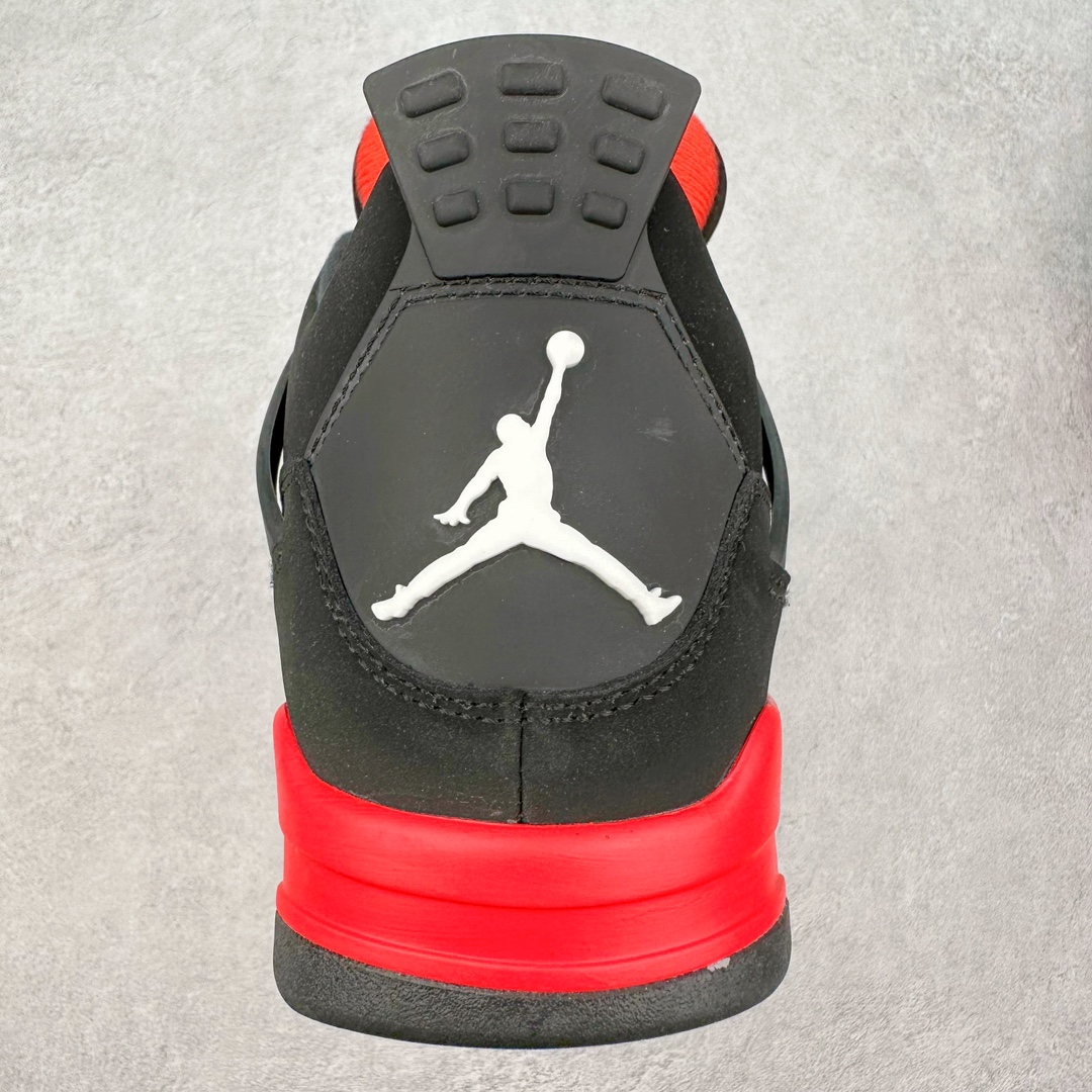 图片[8]-＃K版纯原 Air Jordan AJ4 Retro \\\”Red Thunder\\\” 黑红雷电 CT8527-016 全新升级改良 原鞋原楦原纸板同源开发 完美呈现乔4的版型 内侧正确双色网格 还原细节 原厂皮料 正确气垫颜色 正确网格工艺 正确拉帮工艺 全鞋原装材料制作 原档案原模具打造 支持全方位与正品对比 尺码：40 40.5 41 42 42.5 43 44 44.5 45 46 47.5-选品中心
