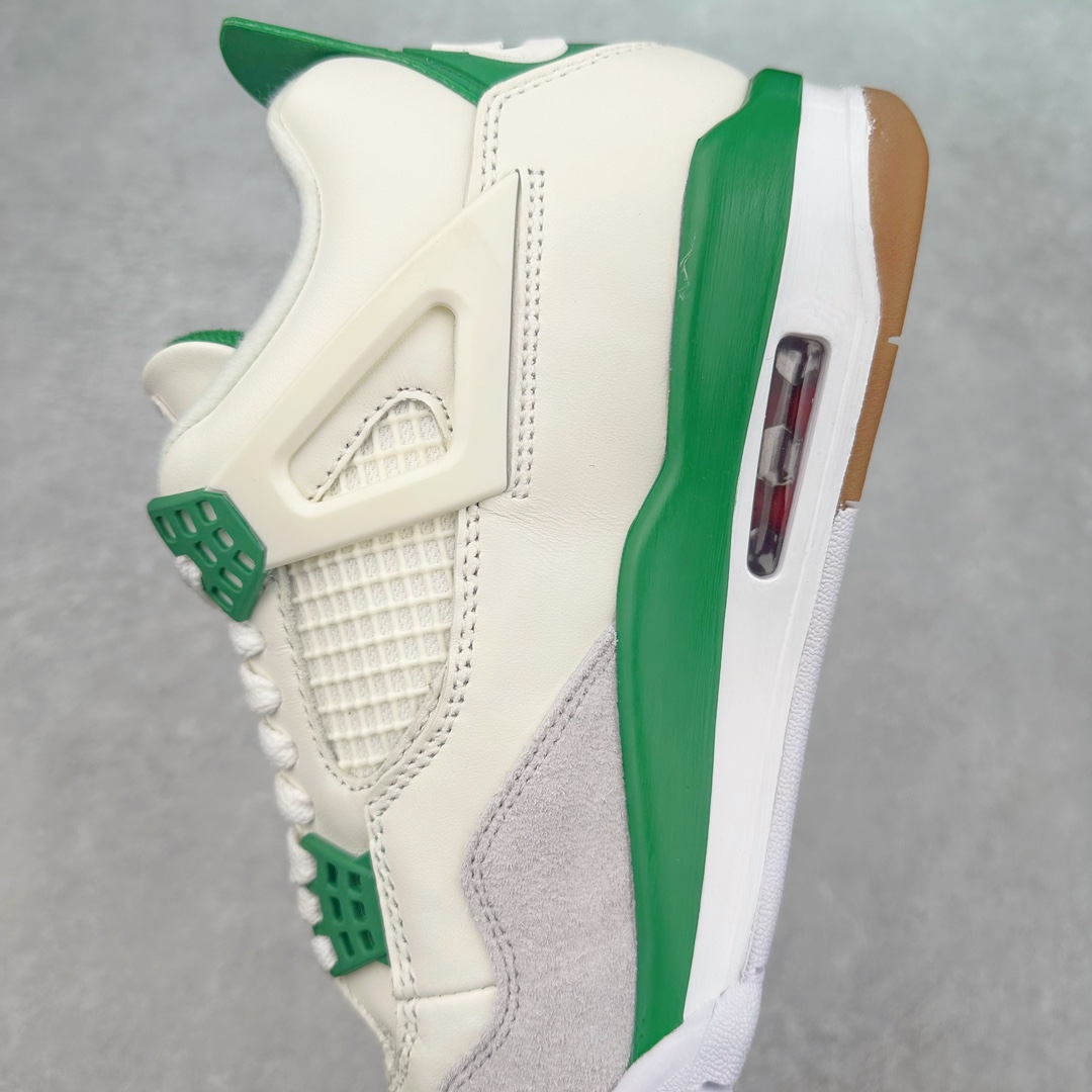 图片[7]-＃K版纯原 NK SB x Air Jordan AJ4 联名绿松石 白绿 DR5415-103 全新升级改良 原鞋原楦原纸板同源开发 完美呈现乔4的版型 内侧正确双色网格 还原细节 原厂皮料 正确气垫颜色 正确网格工艺 正确拉帮工艺 全鞋原装材料制作 原档案原模具打造 支持全方位与正品对比 尺码：40 40.5 41 42 42.5 43 44 44.5 45 46 47.5-选品中心