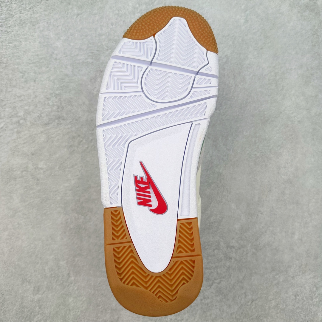 图片[9]-＃K版纯原 NK SB x Air Jordan AJ4 联名绿松石 白绿 DR5415-103 全新升级改良 原鞋原楦原纸板同源开发 完美呈现乔4的版型 内侧正确双色网格 还原细节 原厂皮料 正确气垫颜色 正确网格工艺 正确拉帮工艺 全鞋原装材料制作 原档案原模具打造 支持全方位与正品对比 尺码：40 40.5 41 42 42.5 43 44 44.5 45 46 47.5-选品中心