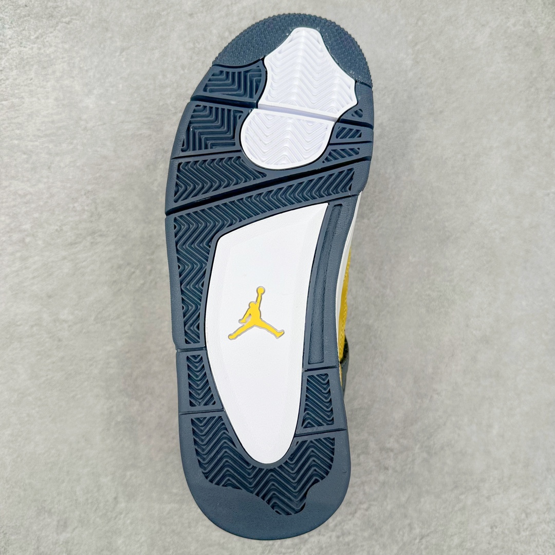 图片[9]-＃K版纯原 Air Jordan AJ4 Retro 黑黄电母 货号：CT8527-700 全新升级改良 原鞋原楦原纸板同源开发 完美呈现乔4的版型 内侧正确双色网格 还原细节 原厂皮料 正确气垫颜色 正确网格工艺 正确拉帮工艺 全鞋原装材料制作 原档案原模具打造 支持全方位与正品对比 尺码：40 40.5 41 42 42.5 43 44 44.5 45 46 47.5-选品中心