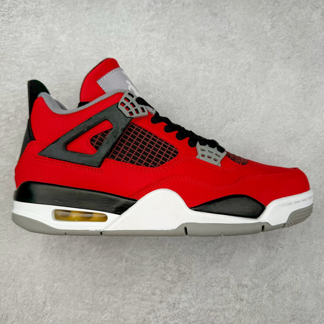 ＃K版纯原 Air Jordan AJ4 Retro 愤怒公牛红色 308497-603 全新升级改良 原鞋原楦原纸板同源开发 完美呈现乔4的版型 内侧正确双色网格 还原细节 原厂皮料 正确气垫颜色 正确网格工艺 正确拉帮工艺 全鞋原装材料制作 原档案原模具打造 支持全方位与正品对比 尺码：40 40.5 41 42 42.5 43 44 44.5 45 46 47.5-选品中心