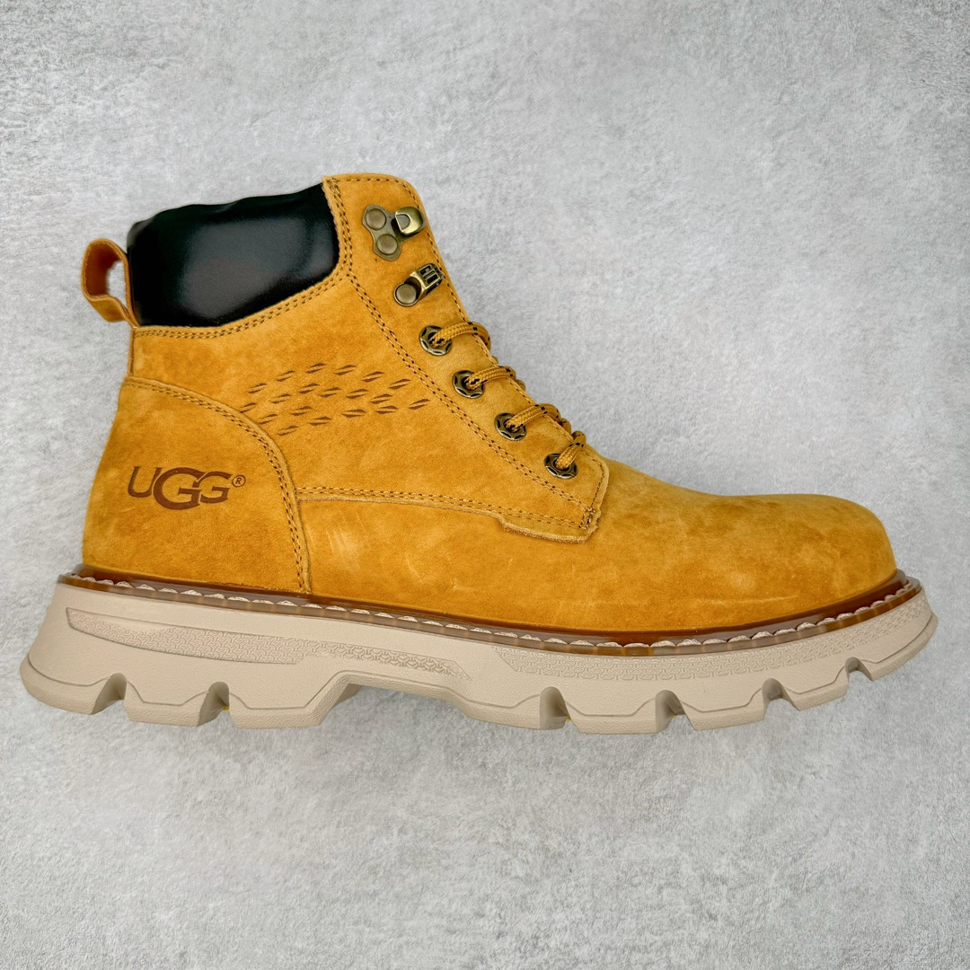 UGG 2024秋冬新品男士中帮休闲马丁靴系列 #广东大厂品质 24ss秋冬新款 时尚潮流搭配 面料釆用意大利进口磨砂牛皮 全鞋真牛皮材料 大底到五金都是代工厂原材料制作 好货不杀猪 首单质量严格把控 全套官网统一包装 今年冬季防寒户外专用产品 日常随意搭配 型男必备‼️美国轻奢品牌【UGG】Tasman Weather Hybrid 塔斯曼混合系列中帮轻量休闲马丁靴“ 尺码：39-44（比运动鞋大一码）-选品中心