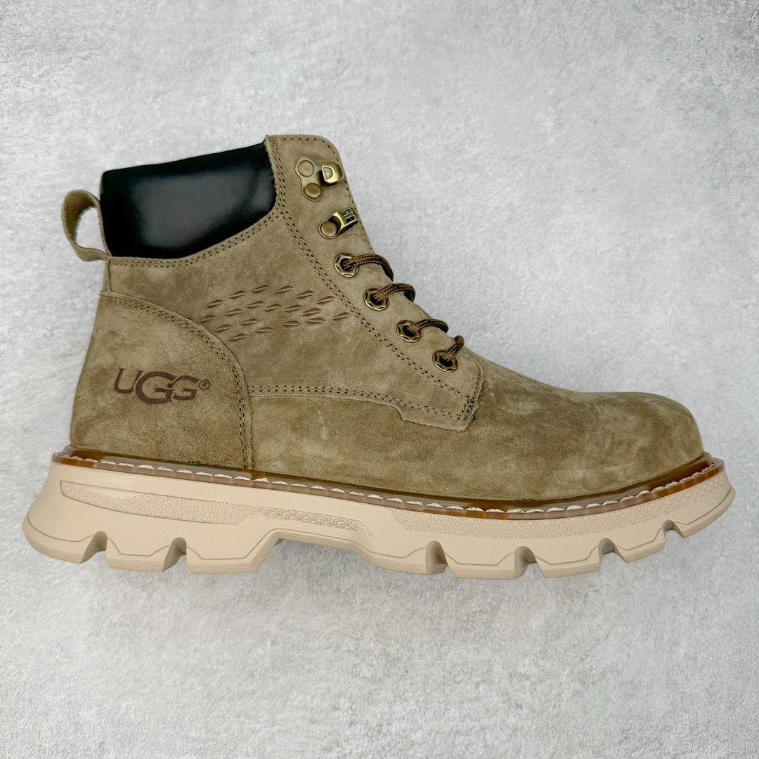 UGG 2024秋冬新品男士中帮休闲马丁靴系列 #广东大厂品质 24ss秋冬新款 时尚潮流搭配 面料釆用意大利进口磨砂牛皮 全鞋真牛皮材料 大底到五金都是代工厂原材料制作 好货不杀猪 首单质量严格把控 全套官网统一包装 今年冬季防寒户外专用产品 日常随意搭配 型男必备‼️美国轻奢品牌【UGG】Tasman Weather Hybrid 塔斯曼混合系列中帮轻量休闲马丁靴“ 尺码：39-44（比运动鞋大一码）-选品中心