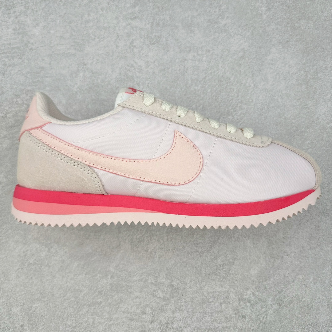 ＃JC纯原 NK Classic Cortez Leather 阿甘复古初代皮革慢跑鞋 HF6410-666 实体平台指令订单 全套原纸板楦头开发 原厂数据大底磨具 一比一鞋头弧度高度鞋身弧度 细节品控鞋型随意对比 正确烫金高频细节 公司级标准检验QC 区分市面一切版本 完美复刻阿甘复古鞋型 尺码：35.5 36 36.5 37.5 38 38.5 39 40 40.5 41 42 42.5 43 44 45-选品中心