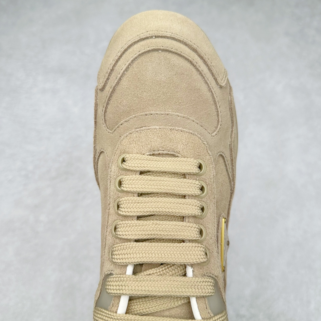 图片[4]-PRADA 普拉达2024ss 秋冬新款德训鞋 休闲鞋官网1.1复制 这款牛筋底上脚非常舒适，今年非常火爆 面料：鞋面进口麂皮 羊皮内里/原版tpu橡胶大底 尺码：35 36 37 38 39 40 41 42 43 44 45-选品中心