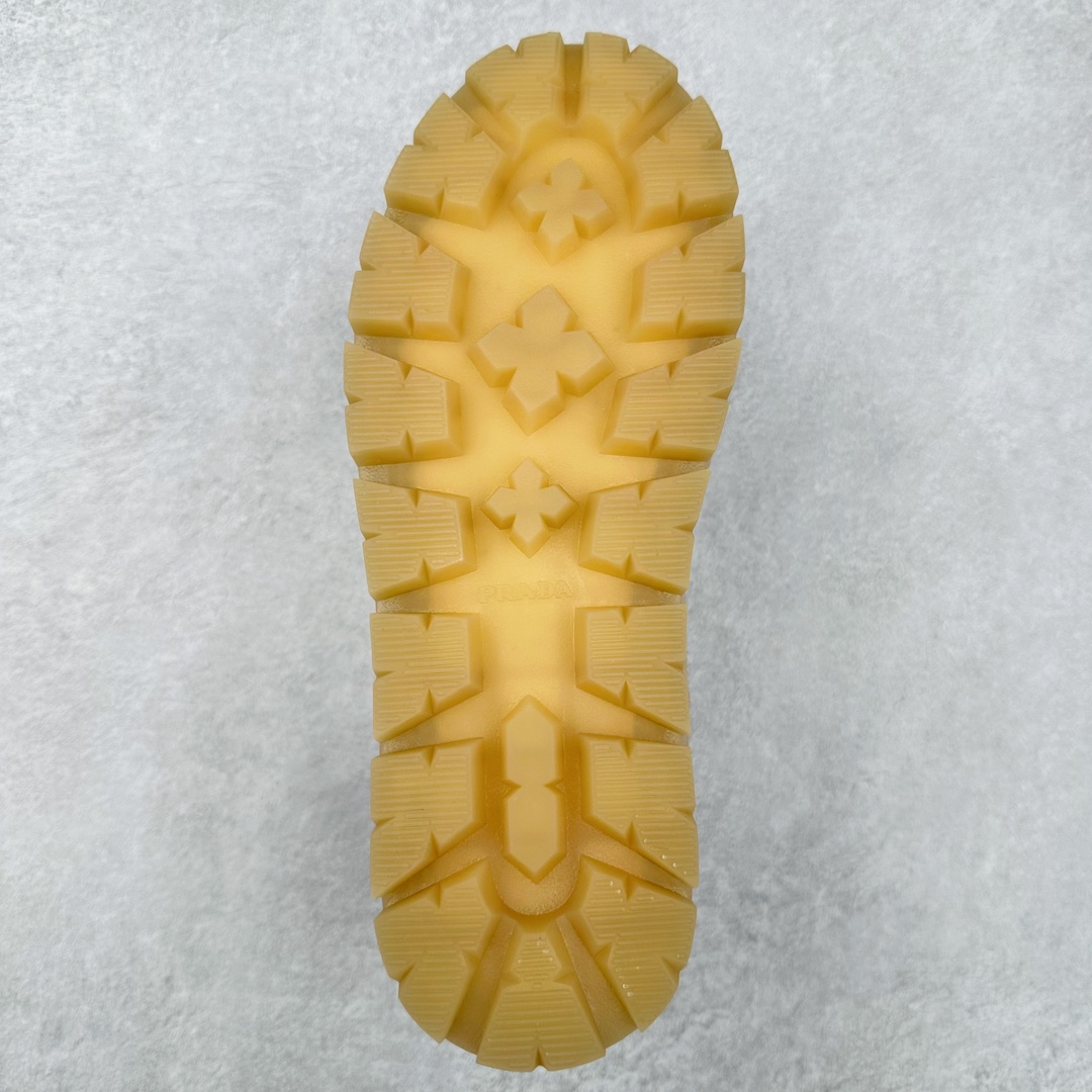 图片[9]-PRADA 普拉达2024ss 秋冬新款德训鞋 休闲鞋官网1.1复制 这款牛筋底上脚非常舒适，今年非常火爆 面料：鞋面进口麂皮 羊皮内里/原版tpu橡胶大底 尺码：35 36 37 38 39 40 41 42 43 44 45-选品中心