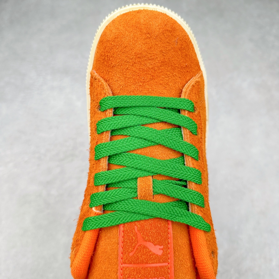 图片[4]-PUMA SUEDE XL 彪马新款面包鞋男女同款复古休闲板鞋 赠送一双鞋带 鞋身通体采用细腻的麂皮材质 厚实柔软 质感出众 鞋侧保留PUMA标志性跑道图案 侧面与后跟点缀金属色PUMA LOGO 兼具辨识度与细节感 加厚鞋垫、饱满鞋舌 搭配加宽扁形鞋带 使得穿着感更加贴合与舒适 值得一提的是 本季SUEDE XL鞋款以黑色、红色及蓝色最为瞩目 经典黑的配色 在低调之余可轻松驾驭任何潮流风格造型 而高饱和度的配色 则是当之无愧的早春出街利器。货号： 395205 尺码：36 37 37.5 38 38.5 39 40 40.5 41 42 42.5 43 44 45-选品中心