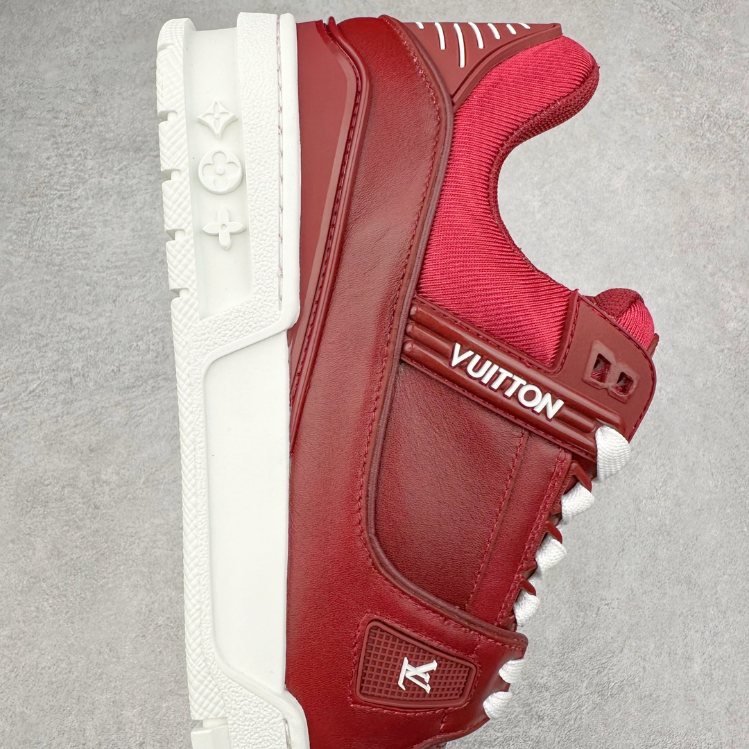 图片[6]-＃DT Louis Vuitton Trainer lv时装走秀运动鞋 实力大厂出品 平台专供 全网最全配色更新最快 最成熟的做工稳定的品控 完美鞋型超高的清洁度 零毛边线头瑕疵 全套原楦原纸版原鞋开模 全网最具灵魂的版型 正确原装黄色鞋盒 正确中底印花 鞋面印花3D高频深度立体 全鞋电脑针车 紧密相连 针距密度一致 环保乳胶注塑鞋垫 厚度脚感还原原版 皮面裁剪部位 统一油边封口工艺 原装橡胶大底含胶量大底组合零偏差 专柜全套包装 防尘袋 说明书 质保卡 男女鞋 尺码：35 36 37 38 39 40 41 42 43 44 45-选品中心