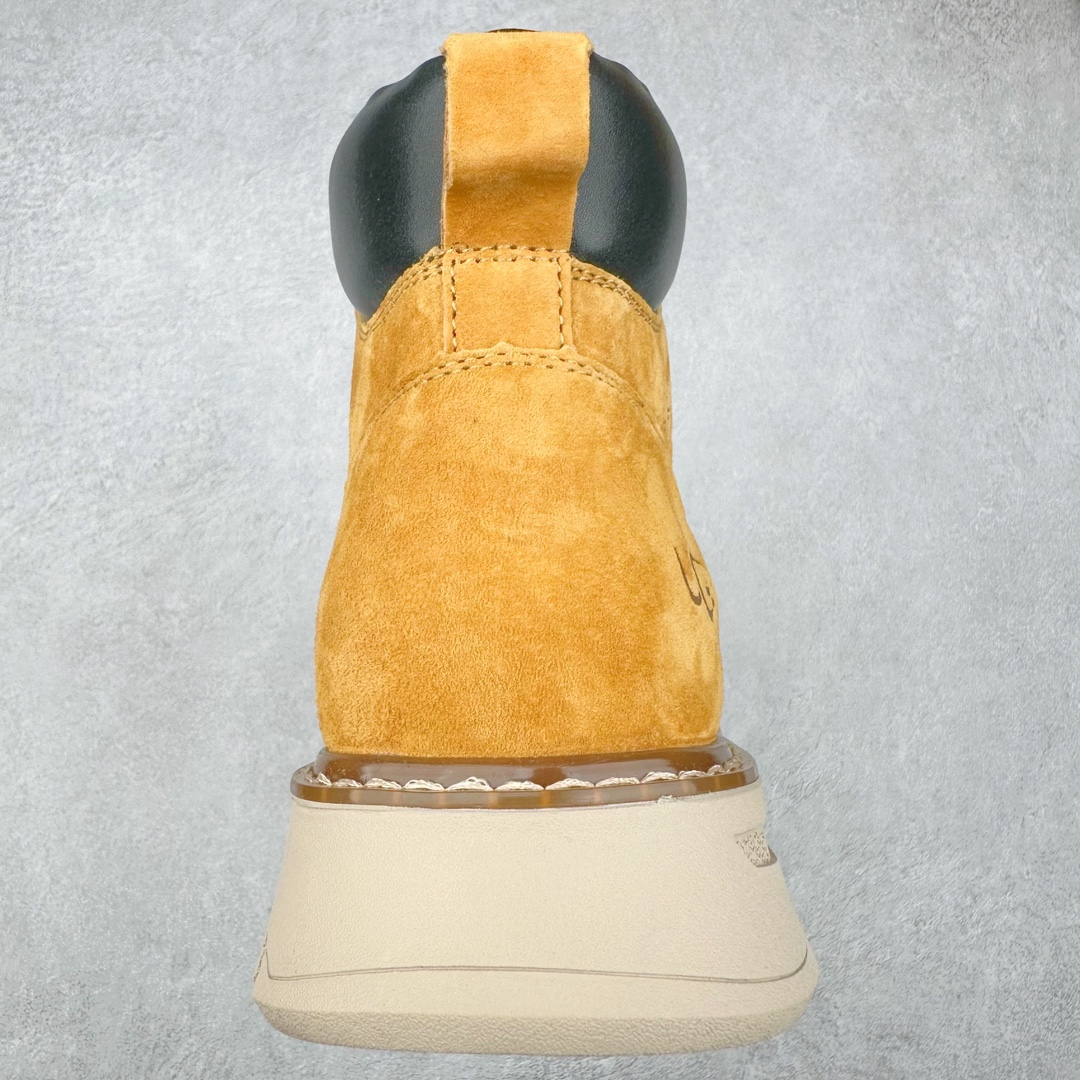 图片[8]-UGG 2024秋冬新品男士中帮休闲马丁靴系列 #广东大厂品质 24ss秋冬新款 时尚潮流搭配 面料釆用意大利进口磨砂牛皮 全鞋真牛皮材料 大底到五金都是代工厂原材料制作 好货不杀猪 首单质量严格把控 全套官网统一包装 今年冬季防寒户外专用产品 日常随意搭配 型男必备‼️美国轻奢品牌【UGG】Tasman Weather Hybrid 塔斯曼混合系列中帮轻量休闲马丁靴“ 尺码：39-44（比运动鞋大一码）-选品中心