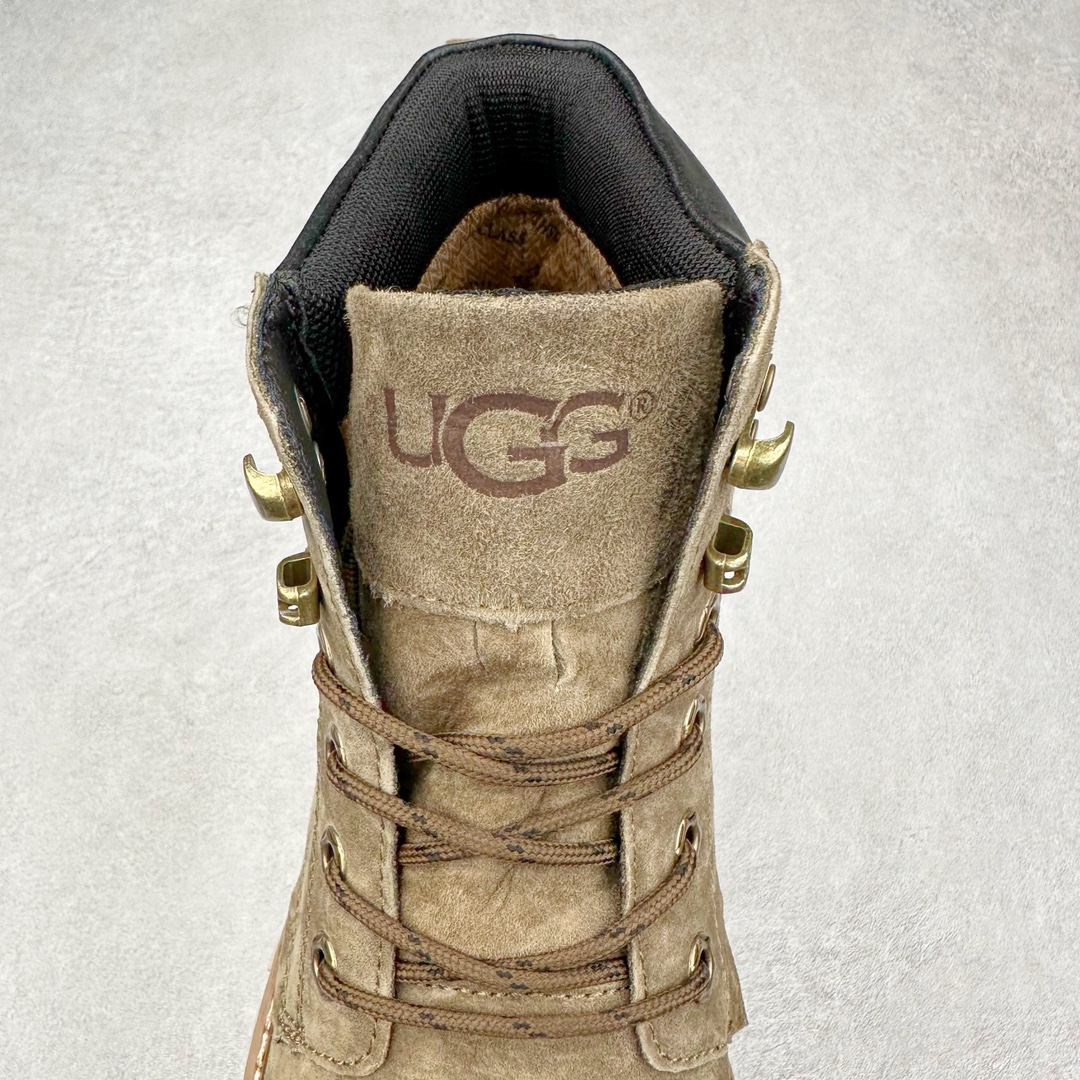 图片[5]-UGG 2024秋冬新品男士中帮休闲马丁靴系列 #广东大厂品质 24ss秋冬新款 时尚潮流搭配 面料釆用意大利进口磨砂牛皮 全鞋真牛皮材料 大底到五金都是代工厂原材料制作 好货不杀猪 首单质量严格把控 全套官网统一包装 今年冬季防寒户外专用产品 日常随意搭配 型男必备‼️美国轻奢品牌【UGG】Tasman Weather Hybrid 塔斯曼混合系列中帮轻量休闲马丁靴“ 尺码：39-44（比运动鞋大一码）-选品中心