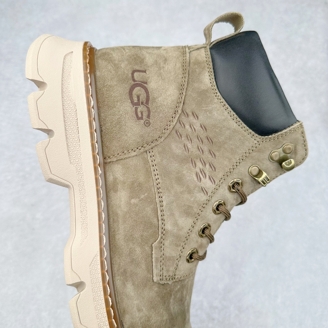 图片[6]-UGG 2024秋冬新品男士中帮休闲马丁靴系列 #广东大厂品质 24ss秋冬新款 时尚潮流搭配 面料釆用意大利进口磨砂牛皮 全鞋真牛皮材料 大底到五金都是代工厂原材料制作 好货不杀猪 首单质量严格把控 全套官网统一包装 今年冬季防寒户外专用产品 日常随意搭配 型男必备‼️美国轻奢品牌【UGG】Tasman Weather Hybrid 塔斯曼混合系列中帮轻量休闲马丁靴“ 尺码：39-44（比运动鞋大一码）-选品中心