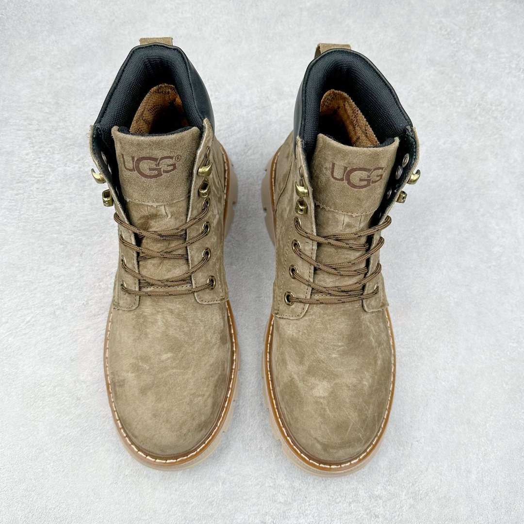 图片[2]-UGG 2024秋冬新品男士中帮休闲马丁靴系列 #广东大厂品质 24ss秋冬新款 时尚潮流搭配 面料釆用意大利进口磨砂牛皮 全鞋真牛皮材料 大底到五金都是代工厂原材料制作 好货不杀猪 首单质量严格把控 全套官网统一包装 今年冬季防寒户外专用产品 日常随意搭配 型男必备‼️美国轻奢品牌【UGG】Tasman Weather Hybrid 塔斯曼混合系列中帮轻量休闲马丁靴“ 尺码：39-44（比运动鞋大一码）-选品中心