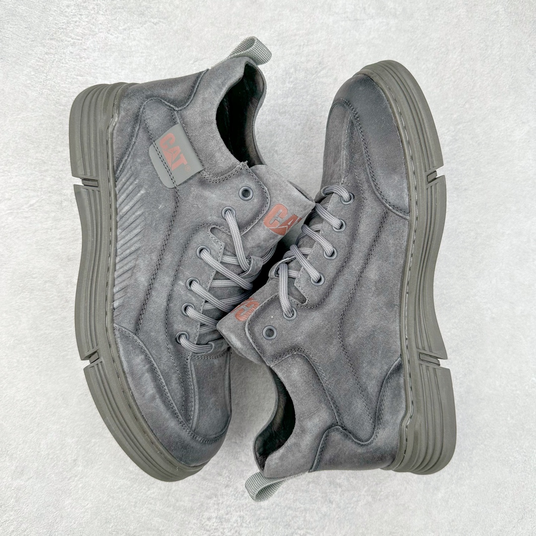 图片[3]-CAT卡特硬汉推土机品牌 24ss新款秋冬户外中帮休闲鞋系列 #广东大厂品质 全新工艺升级 全鞋真牛皮材料 大底到五金都是代工厂原材料制作 同原版固特异永不开胶工艺 好货不杀猪 首单质量严格把控 全网独家首发 品质毋庸置疑 全套官网统一包装 今年冬季防寒户外专用 日常随意搭配 尺码： 39 40 41 42 43 44（ 皮鞋码）-选品中心