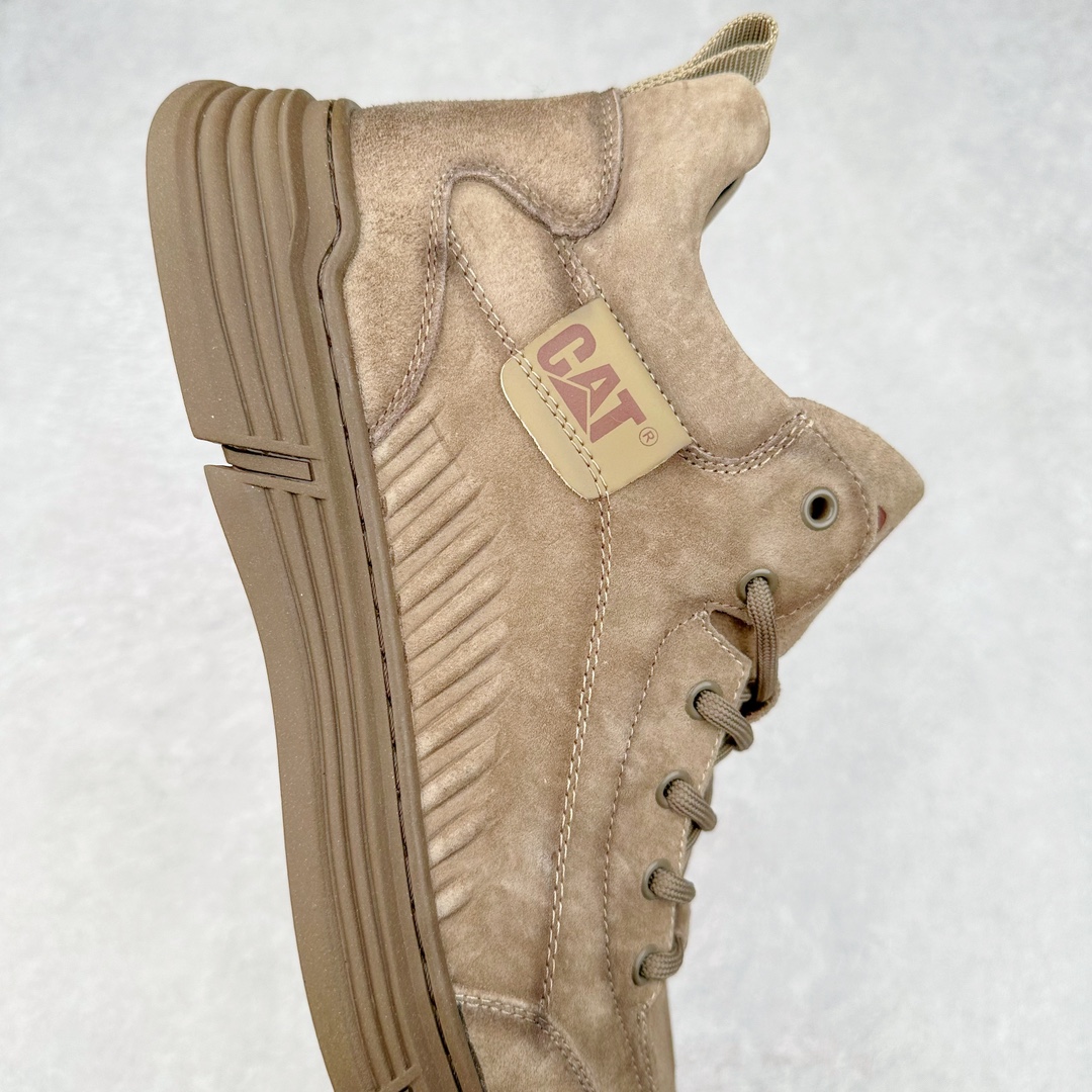 图片[6]-CAT卡特硬汉推土机品牌 24ss新款秋冬户外中帮休闲鞋系列 #广东大厂品质 全新工艺升级 全鞋真牛皮材料 大底到五金都是代工厂原材料制作 同原版固特异永不开胶工艺 好货不杀猪 首单质量严格把控 全网独家首发 品质毋庸置疑 全套官网统一包装 今年冬季防寒户外专用 日常随意搭配 尺码： 39 40 41 42 43 44（ 皮鞋码）-选品中心