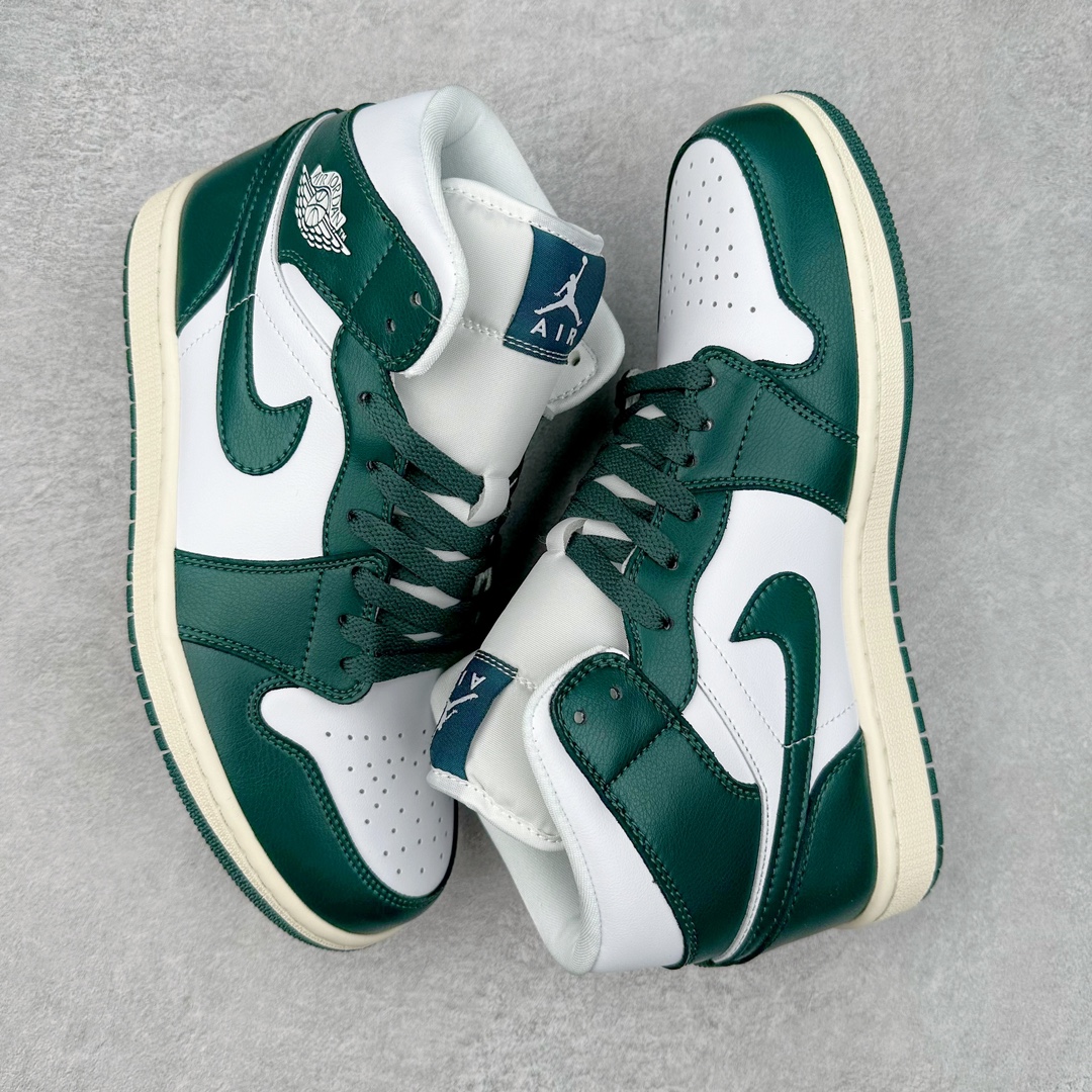 图片[3]-＃K版 Air Jordan AJ1 Mid 中帮 DO6472-133 原厂内置全掌气垫 A模大底 头层小牛皮 鞋舌AJ原厂专用牛津布+AJ专用反口珍珠布+原厂无杂质高弹内里海棉 特殊封边弹力鞋带 全网唯一头层牛皮 原鞋开模 拒绝公底 购置公司同步原材料 原汁原味 忠于原版‼️尺码：36 36.5 37.5 38 38.5 39 40 40.5 41 42 42.5 43 44 44.5 45 46 47.5-选品中心