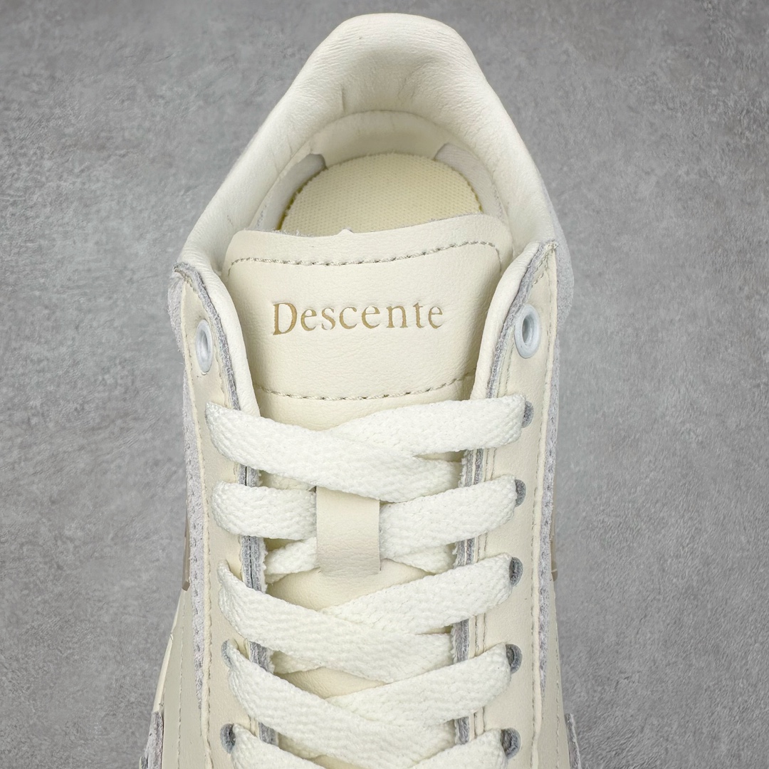 图片[5]-＃GX DESCENTE 迪桑特系带舒适百搭防滑耐磨低帮生活休闲鞋 米色 原楦原纸版开发版型 鞋底设计有特殊的纹理或材料，以增加摩擦力，减少滑倒的风险。使用耐用的材料制成，能够承受长时间的使用和摩擦，减少磨损。货号：SO323LCR78-CRPK 尺码：36 36.5 37 38 38.5 39 40-选品中心