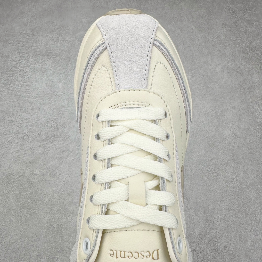 图片[4]-＃GX DESCENTE 迪桑特系带舒适百搭防滑耐磨低帮生活休闲鞋 米色 原楦原纸版开发版型 鞋底设计有特殊的纹理或材料，以增加摩擦力，减少滑倒的风险。使用耐用的材料制成，能够承受长时间的使用和摩擦，减少磨损。货号：SO323LCR78-CRPK 尺码：36 36.5 37 38 38.5 39 40-选品中心