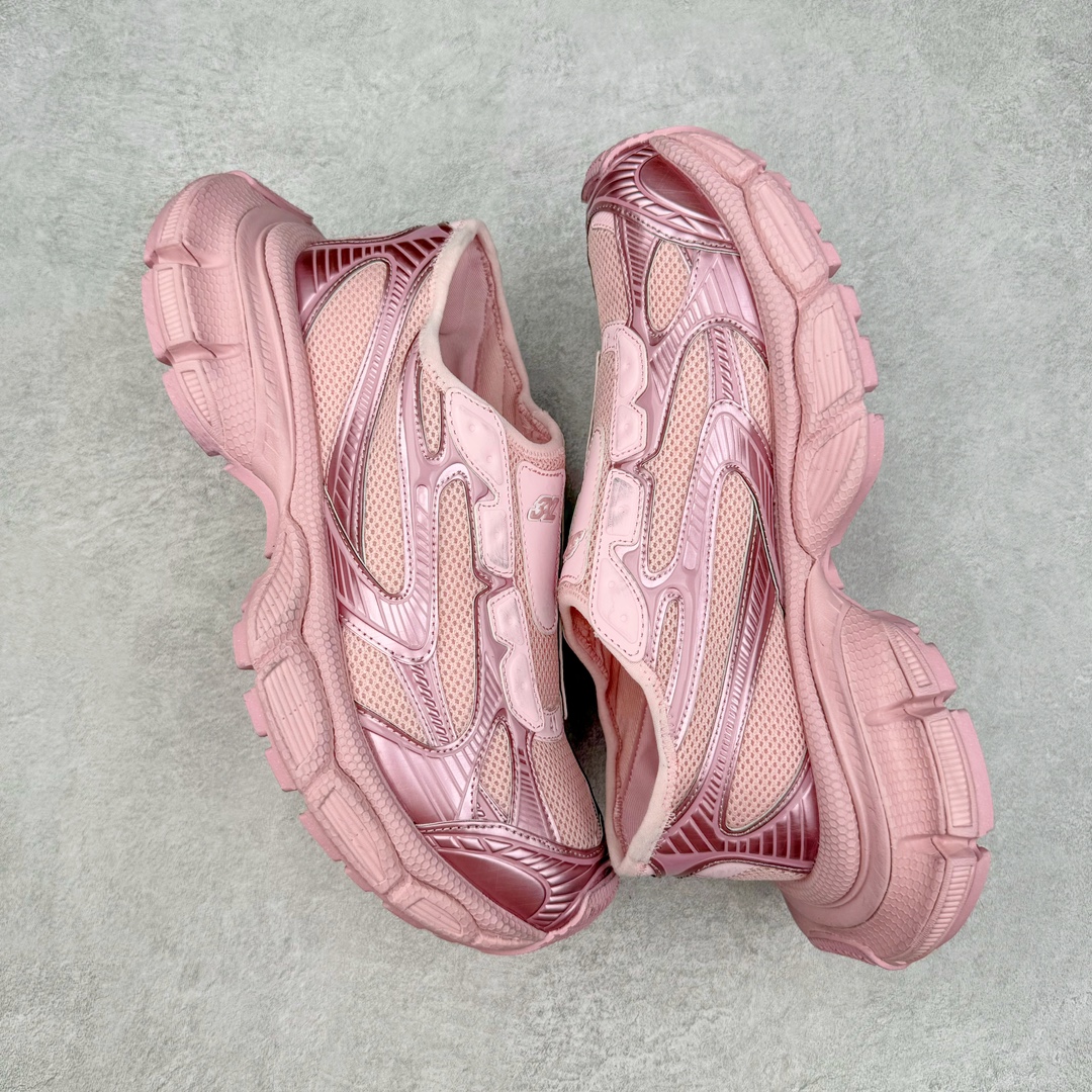 图片[3]-＃VG零售版 BALENCIAGA 3XL Sneakers 巴黎世家十代网布系带一脚蹬低帮走秀复古老爹鞋 全套原纸板楦头开发 最原汁原味的灵魂版型 全鞋荧光划线卡点 胶水把控整洁度追求极致完美 每一双都是工艺品 多重QC质检 超越公司货的品控标准 实实在在的免检产品 原盒原配 正确字体电绣 粗细、位置、大小正确 侧边TPU 透气孔匹配意产原版 正确分离大底 TPU软底 原版一致大底LOGO 立体感十足 原厂皮料水洗做旧 采购原厂网纱 不含皮革 网布材料和聚氨酯 磨损效果 鞋头边缘和后帮 Balenciaga 徽标 鞋面和后跟凸印尺码 鞋舌 3XL 橡胶品牌标识和反光细节 鞋帮拉袢和鞋舌拉祥 配反光细节 备用鞋带在鞋履前侧 可在穿着前取下 便于不同造型搭配 正常尺码 尺码：35 36 37 38 39 40 41 42 43 44 45 46-选品中心